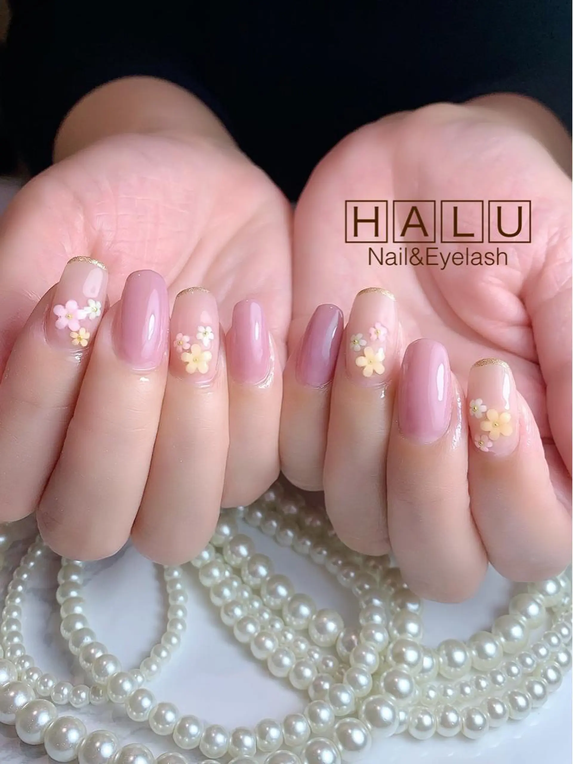 ネイル 春ネイル HALU ハルのネイルデザイン