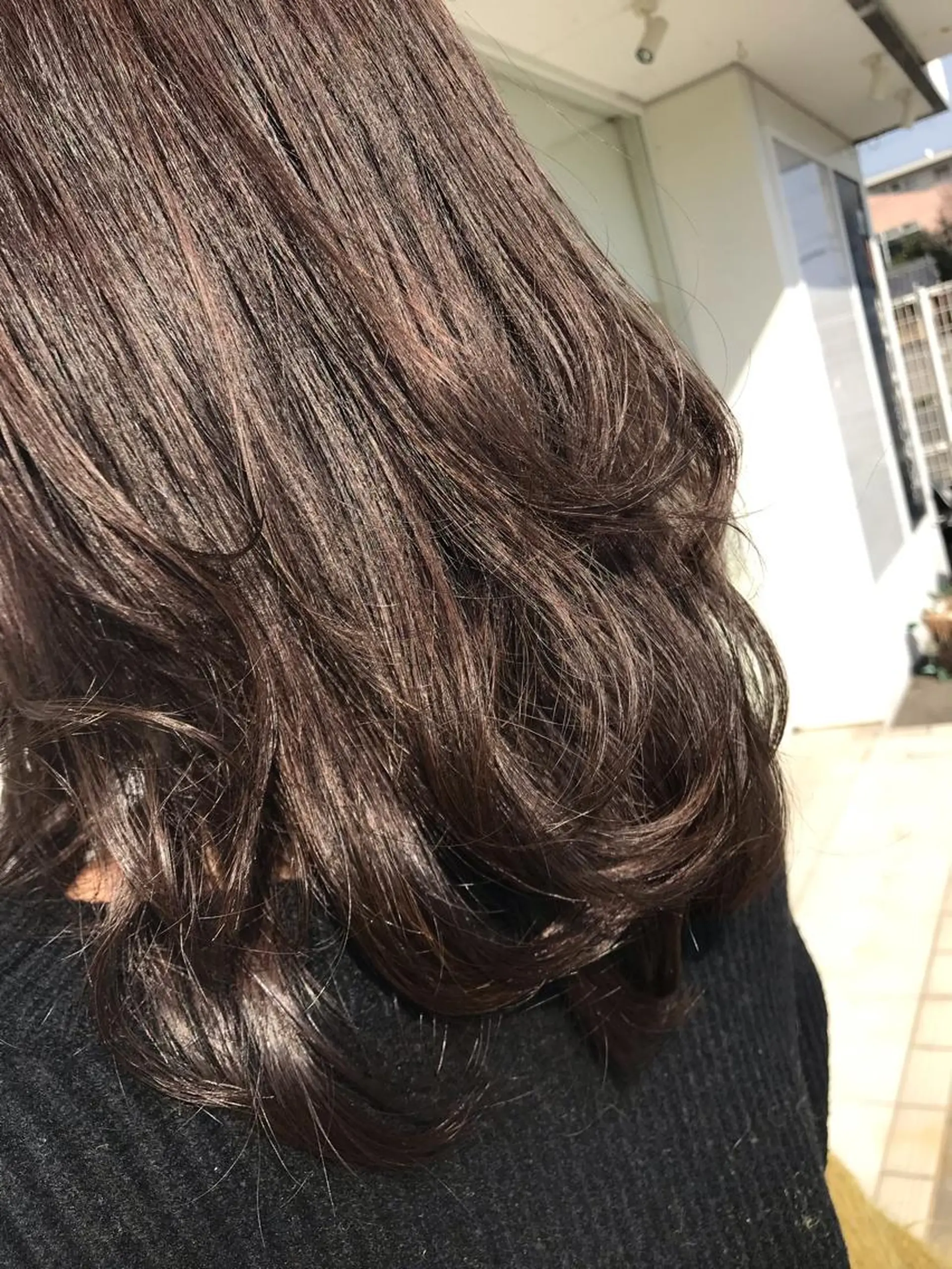 ミディアム カラー 岡田詩織 MODE Ks松原店のヘアスタイル