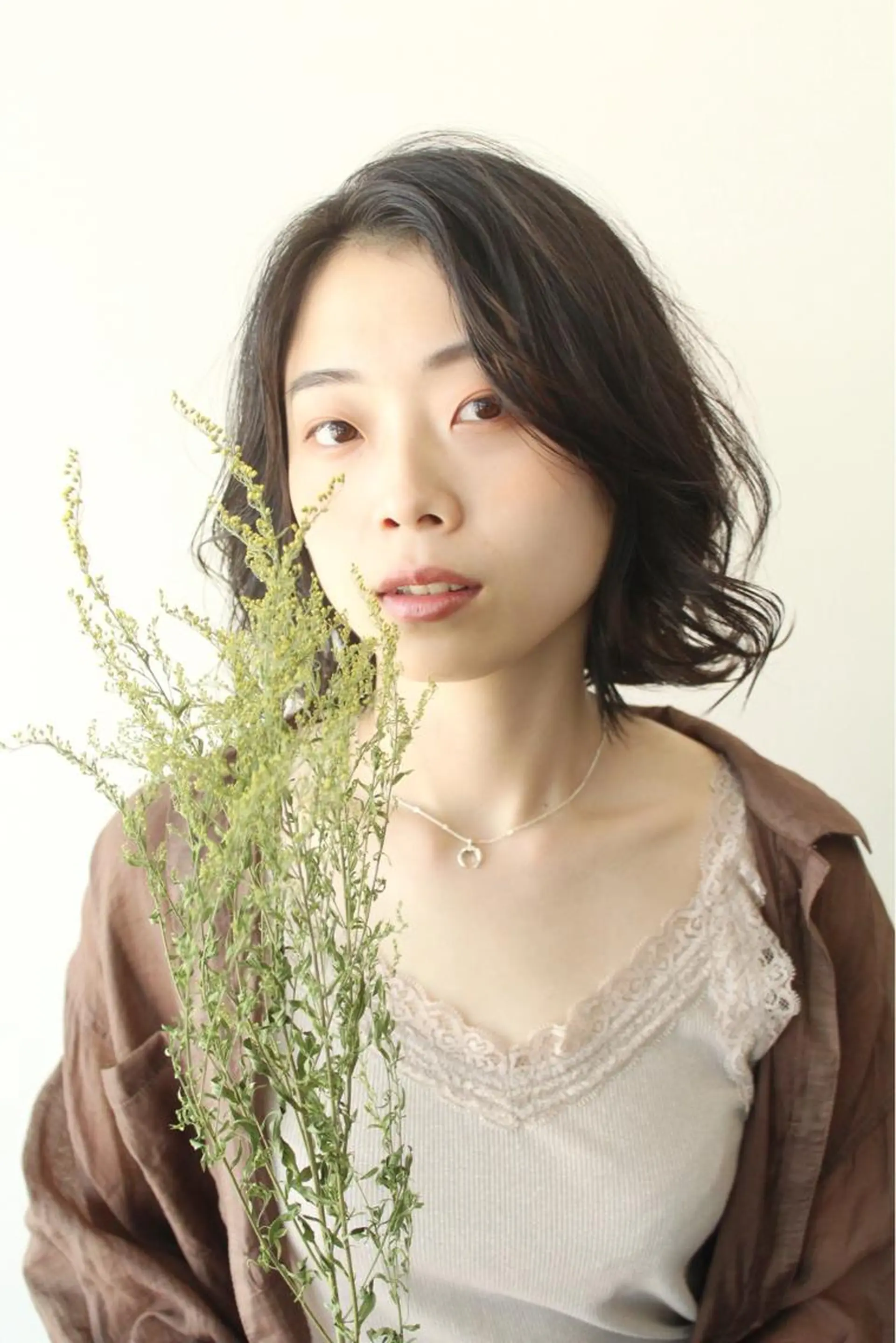 ミディアム 髪質改善×艶カラー Haruのヘアスタイル