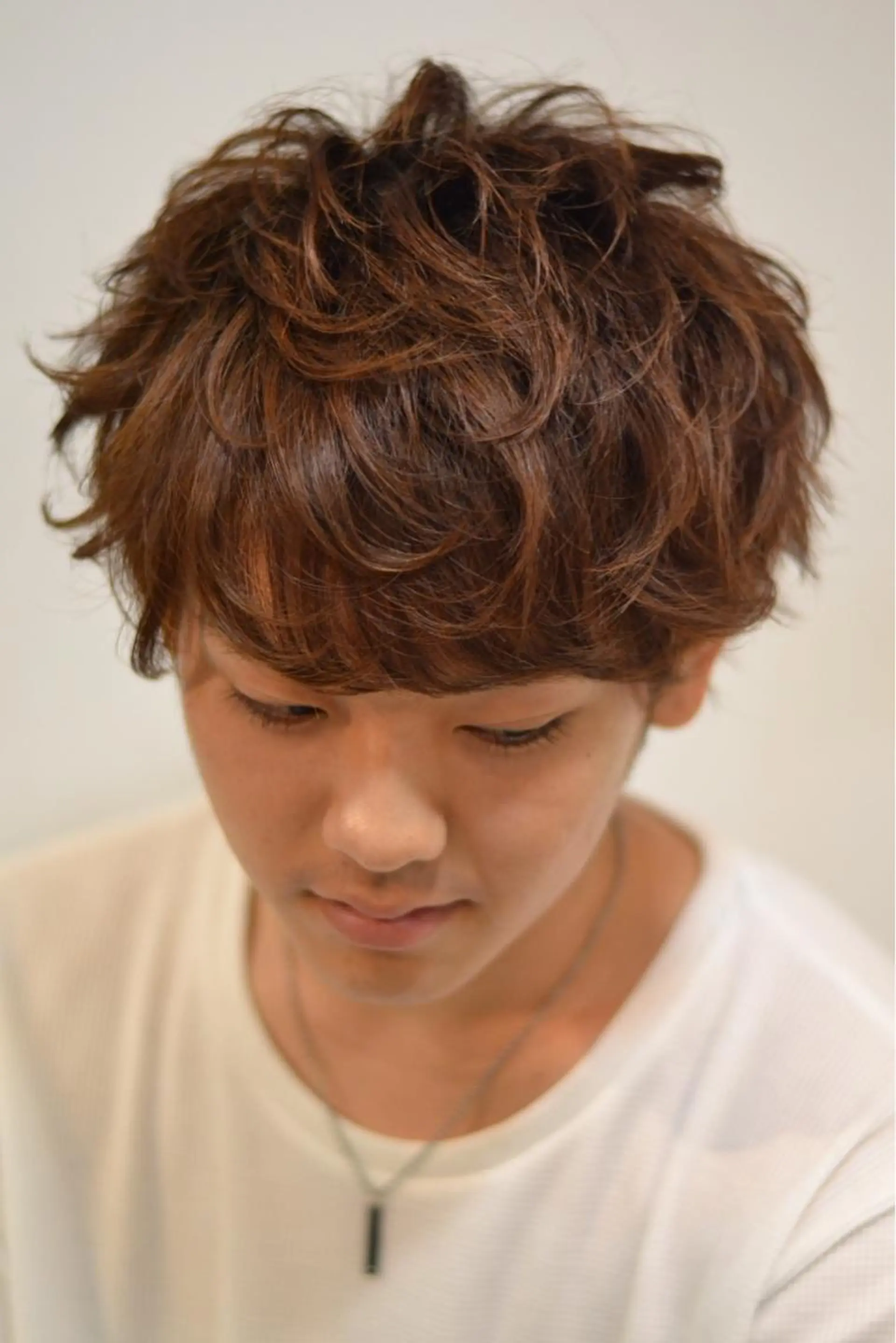 ショート カラー メンズ 大木 拓瑞のヘアスタイル