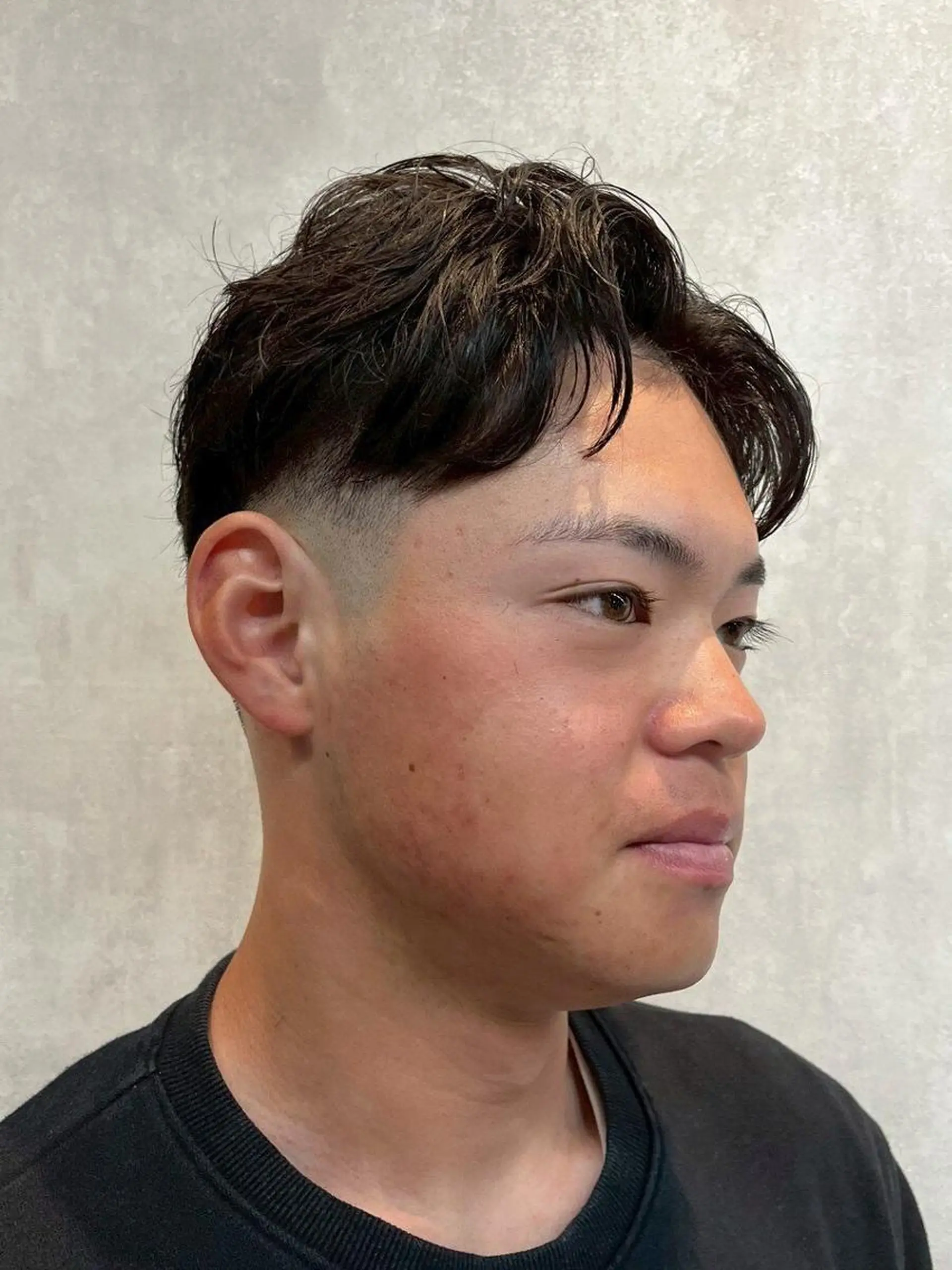 ショート メンズ ツーブロック カット インフィニィトネオ 澤田のヘアスタイル
