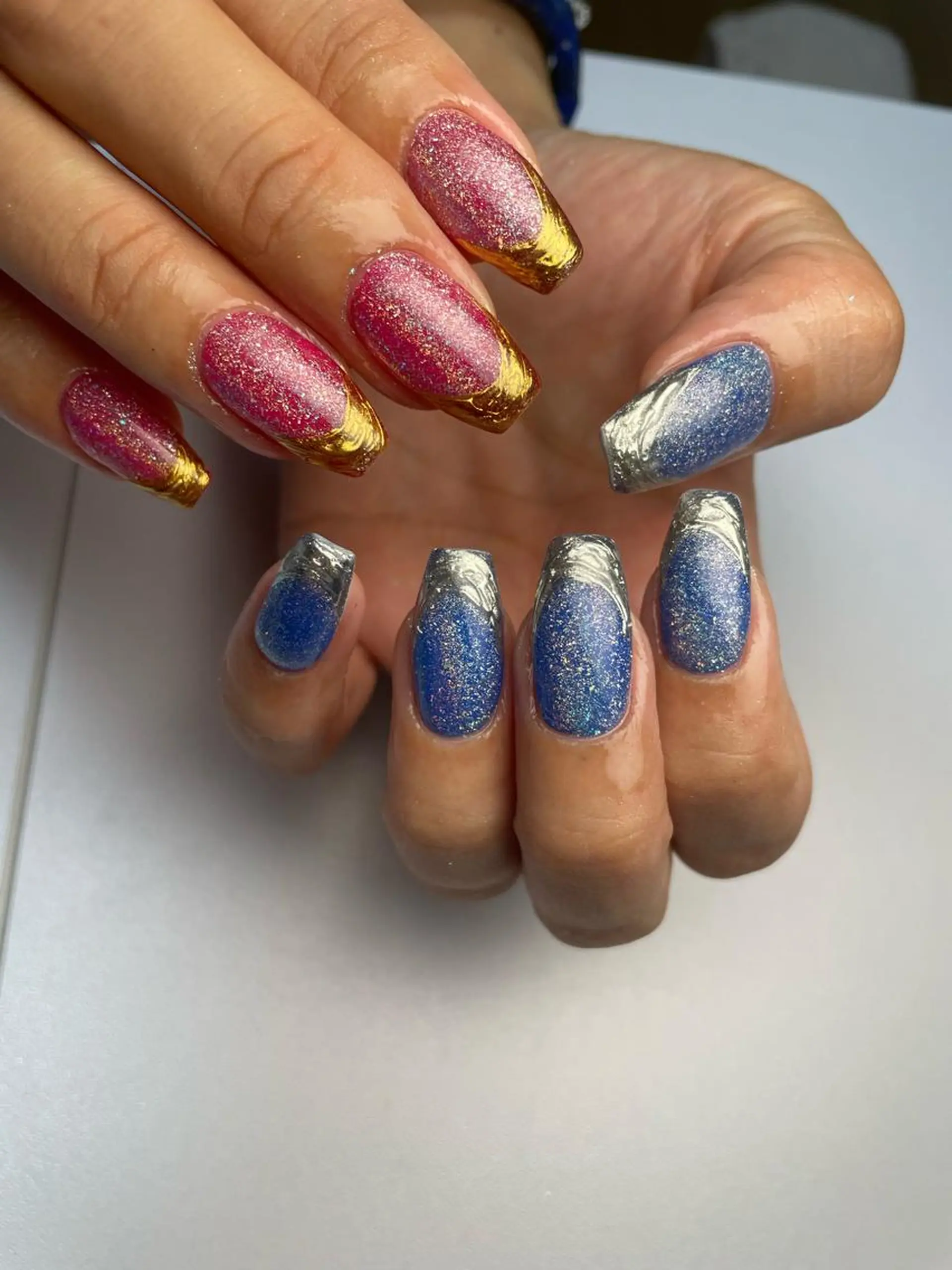 セミロング ネイル 下妻ネイルサロン/ パラジェルのネイルデザイン