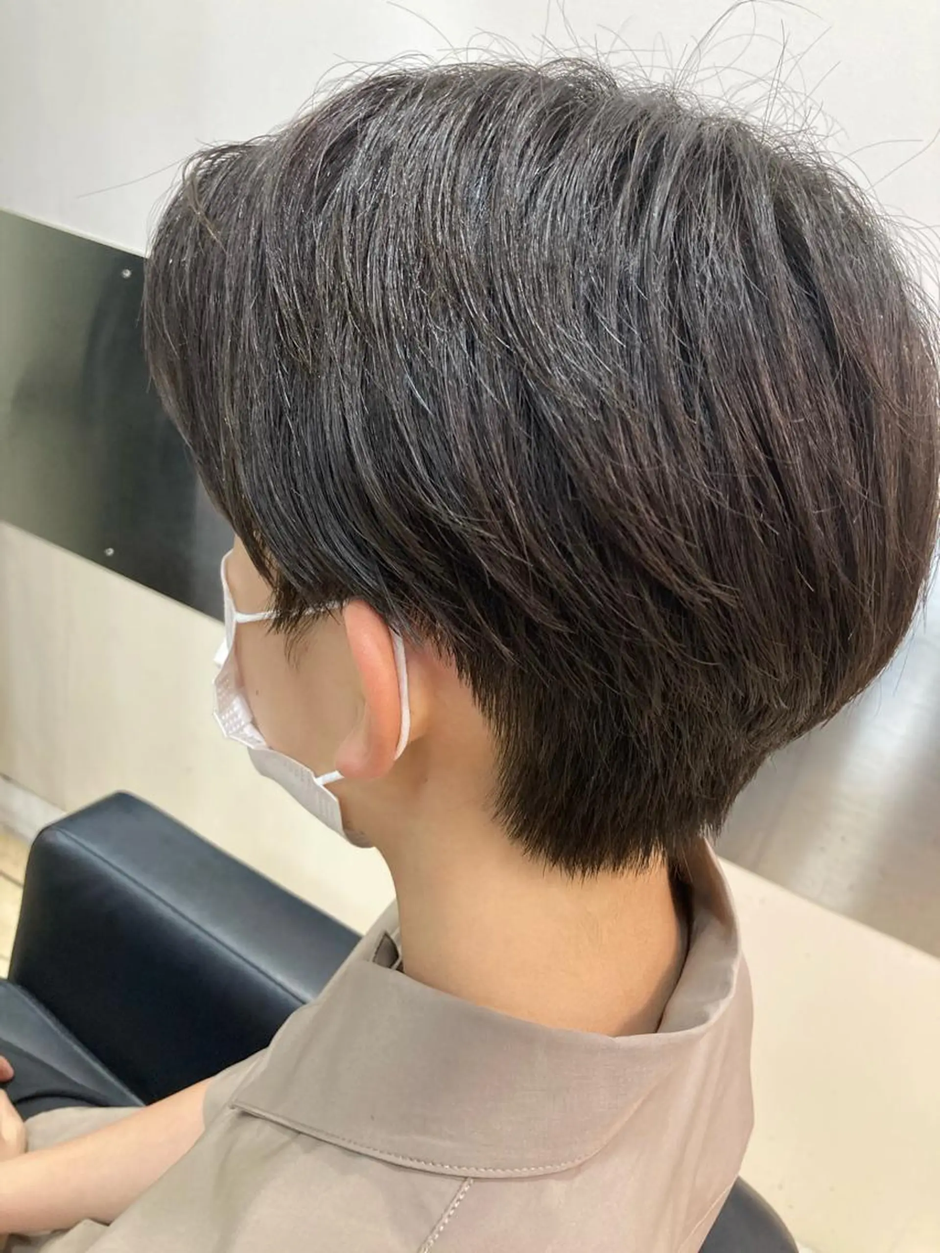 ショート メンズ センターパート カット 🌟東銀座マンツーマ ン🌟タカナシのヘアスタイル