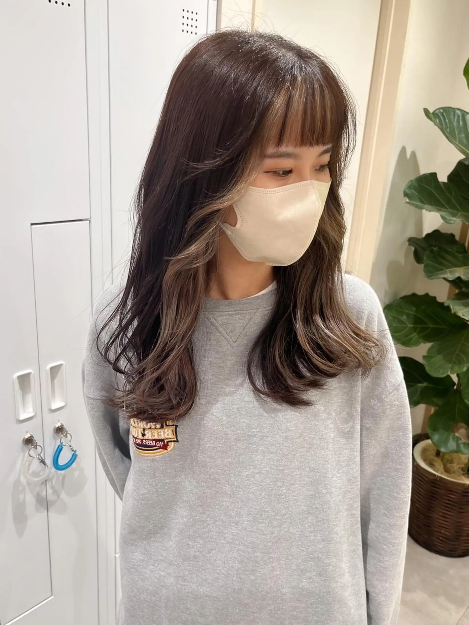 カラー 河原 楓樹のヘアスタイル