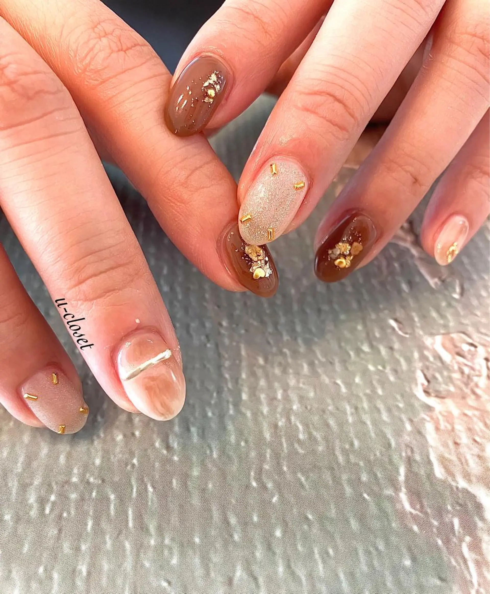 ネイル ハンドネイル u closetのネイルデザイン