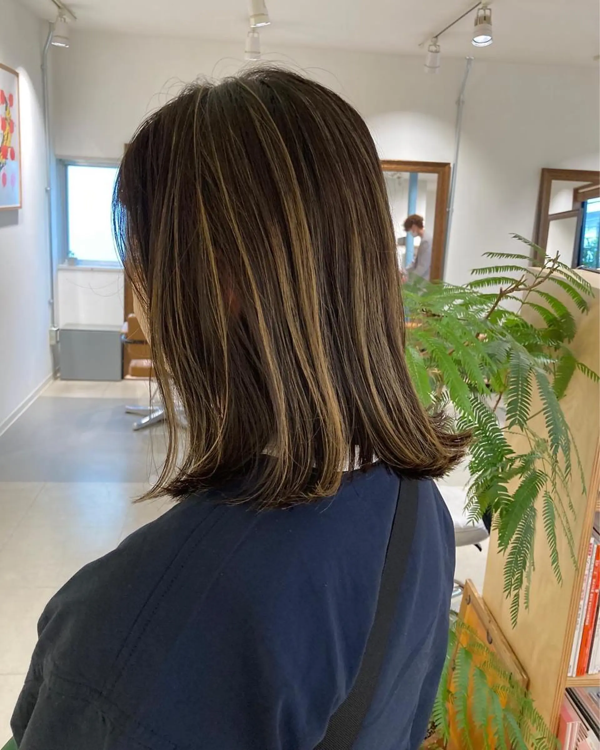 カラー カット ヘアカラー トリートメント 坂上 岳のヘアスタイル