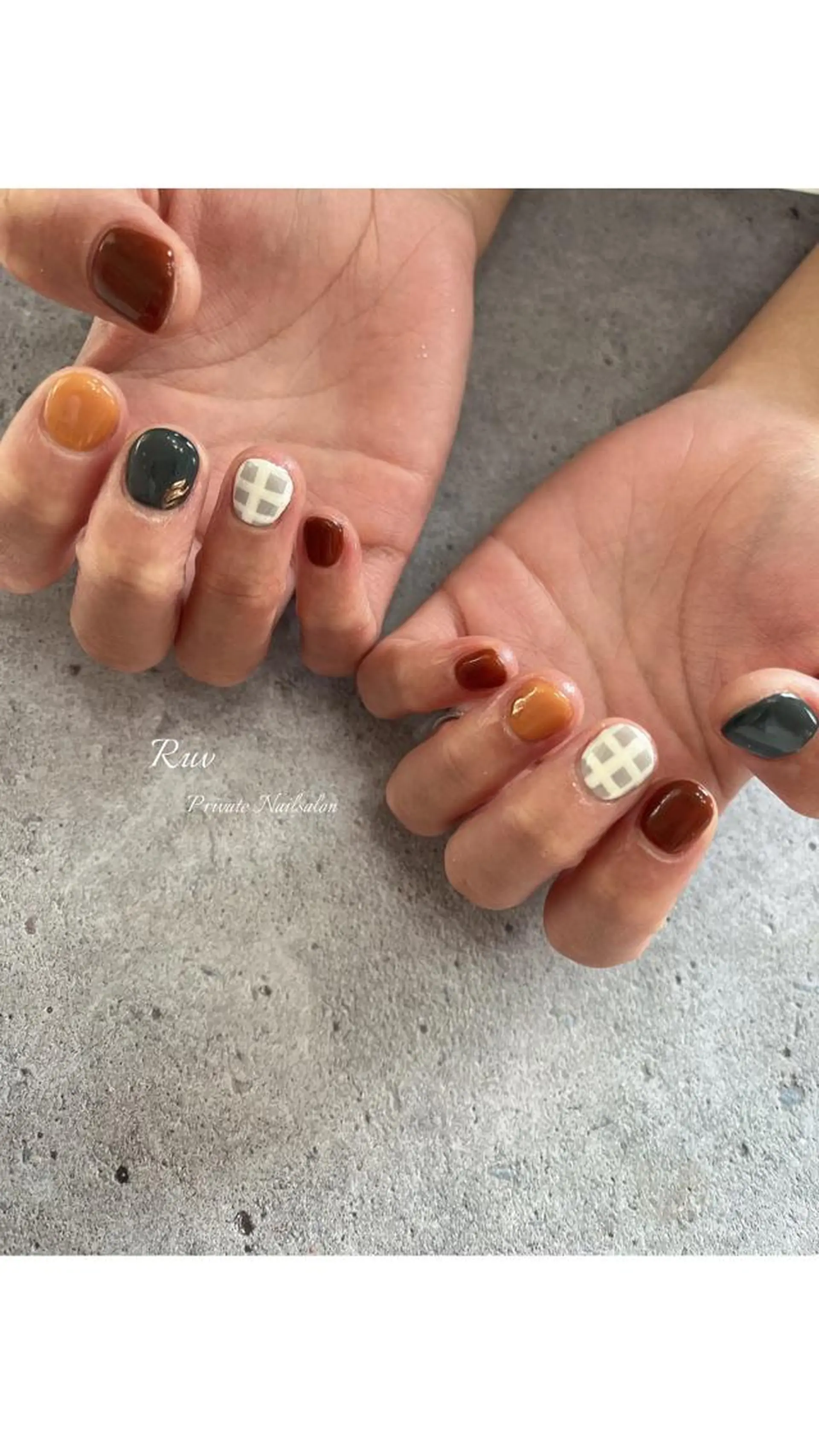 ネイル ハンドネイル プライベート ネイルサロン　ルヴのネイルデザイン