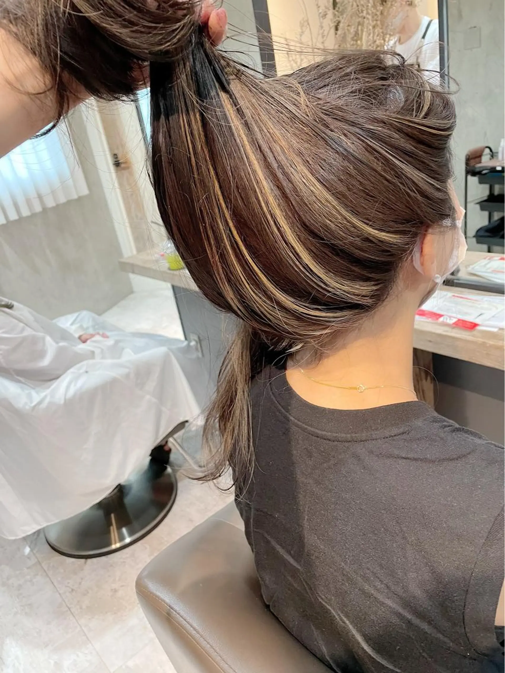 ミディアム 🌹ハッシュカット、 レイヤー韓国ヘア🌹のヘアスタイル