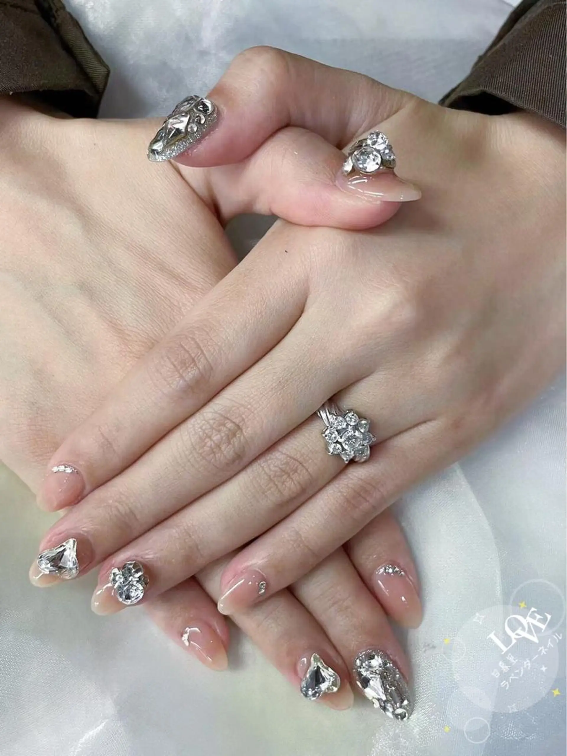 ネイル ラベンダー💖日暮里 ルル💖ネイルのネイルデザイン