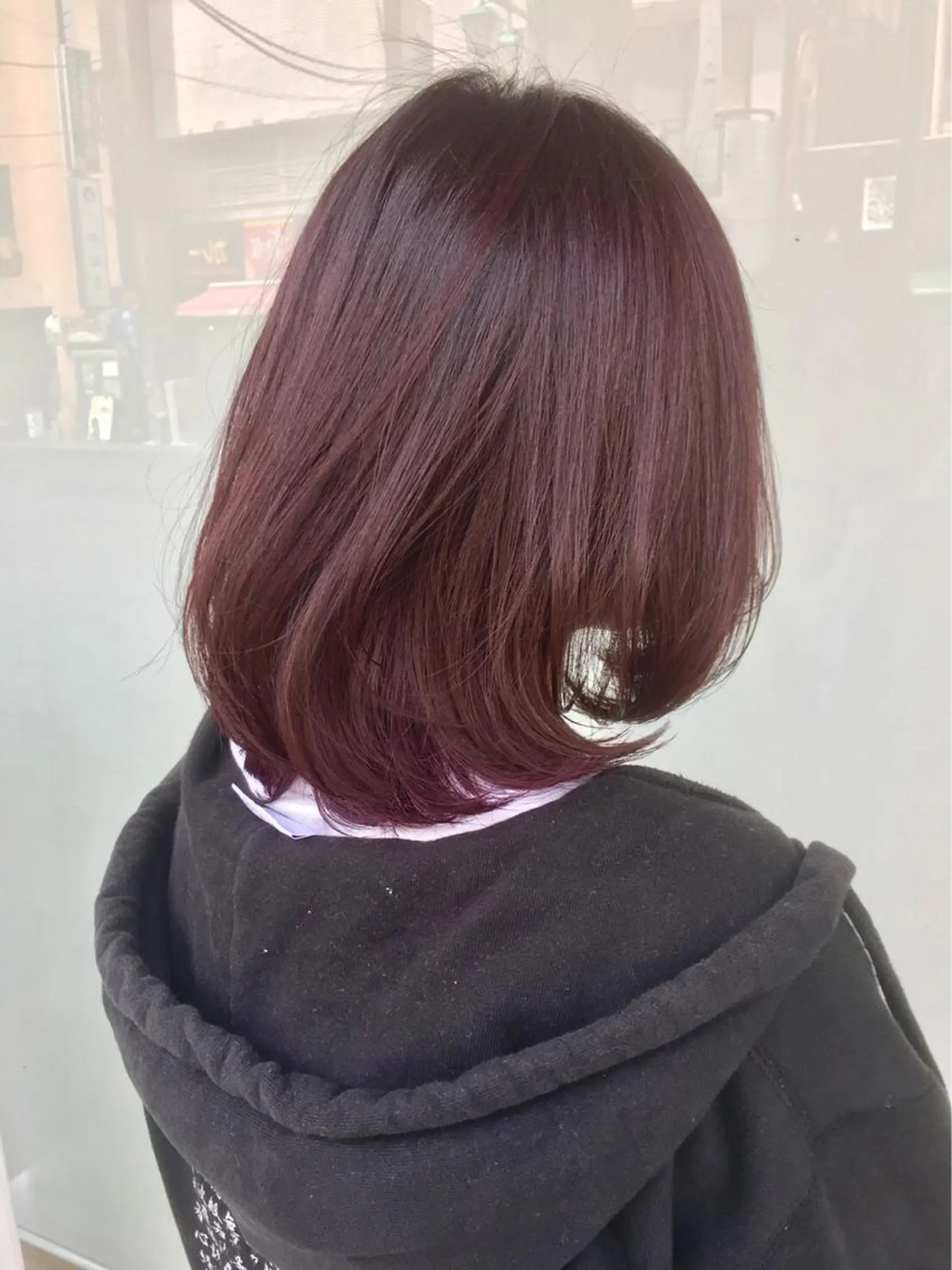 ミディアム カラー ヘアアレンジ レッドカラー メンズパーマ特化/ メッシュ/薫/店長のヘアスタイル