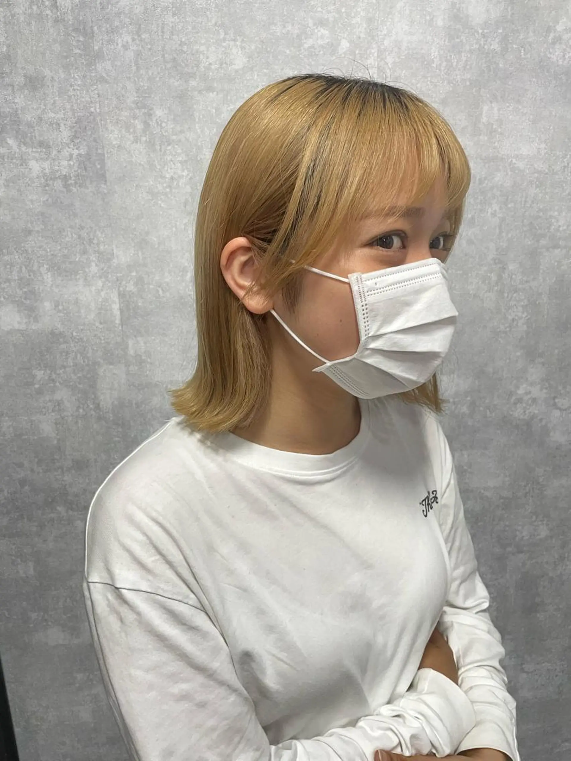 ショート 切りっぱなしボブ ショートボブ ハンサムショート 丸みショート アッシュ C’LD hair  produce /シールドヘア所属・モテ髪/ボブ/ショー ト/アダチフウトのヘアスタイル