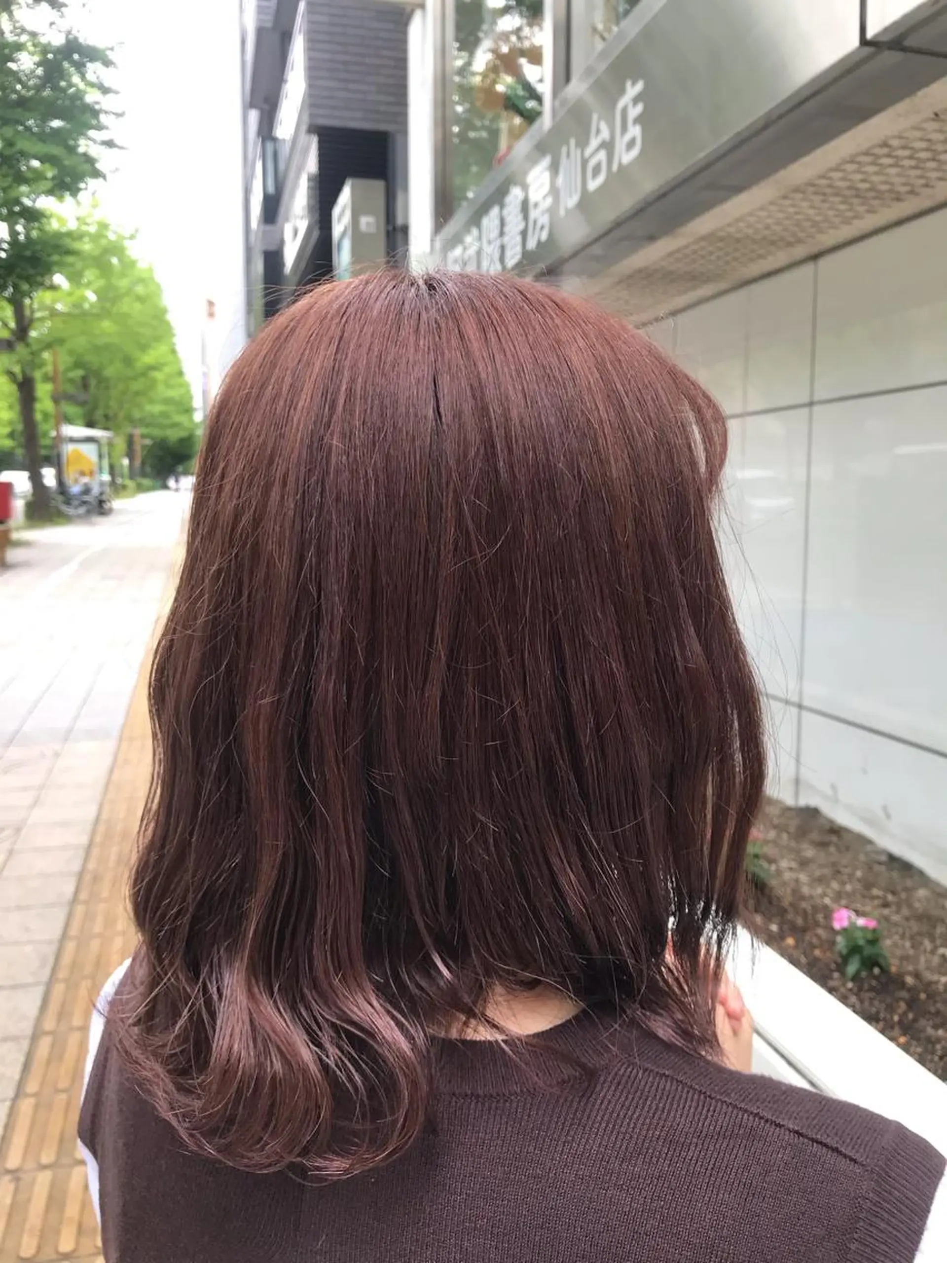 ミディアム カラー 🎀きつない みゆ🎀のヘアスタイル