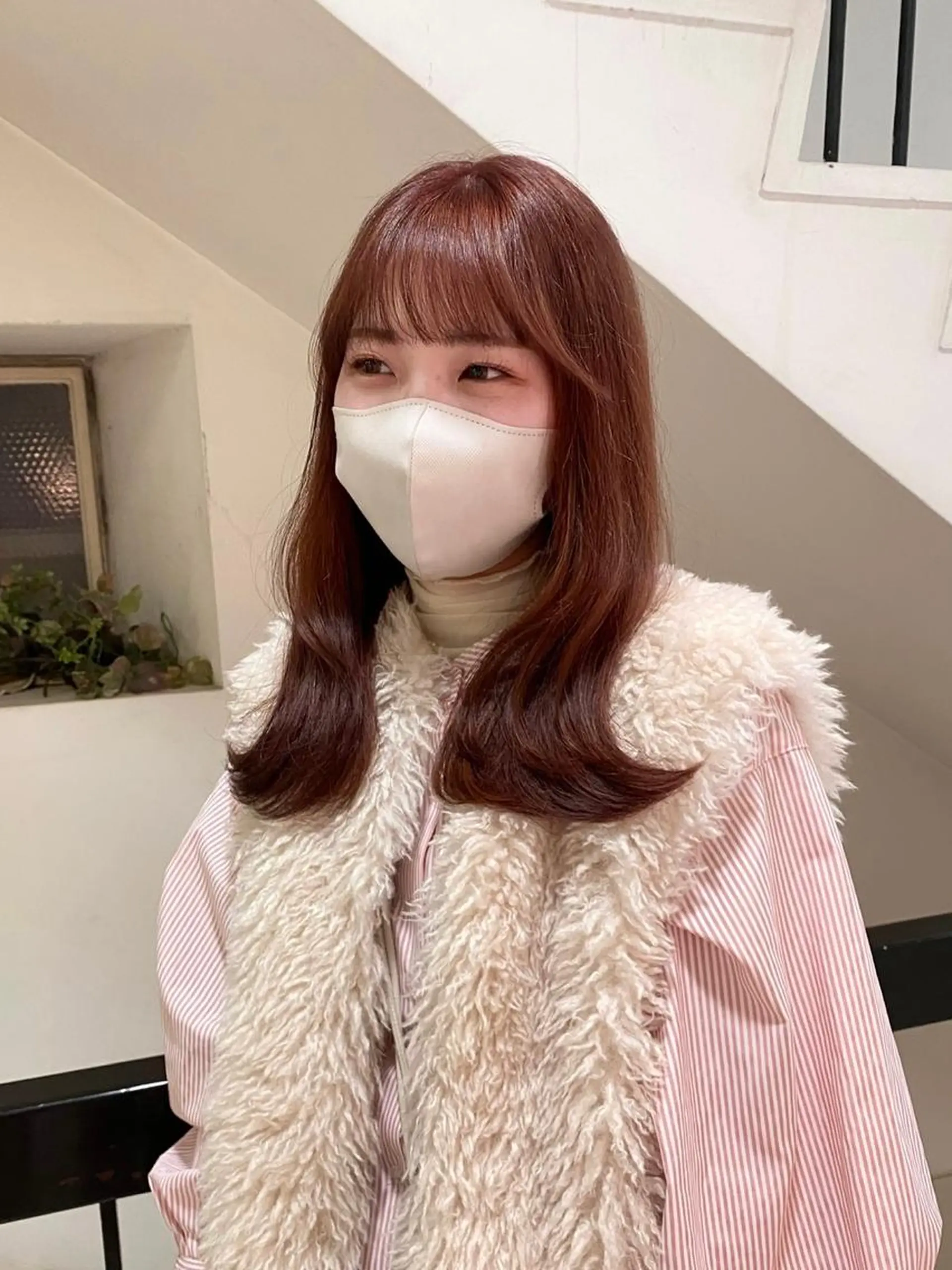 ロング カラー 'AXIS maiのヘアスタイル