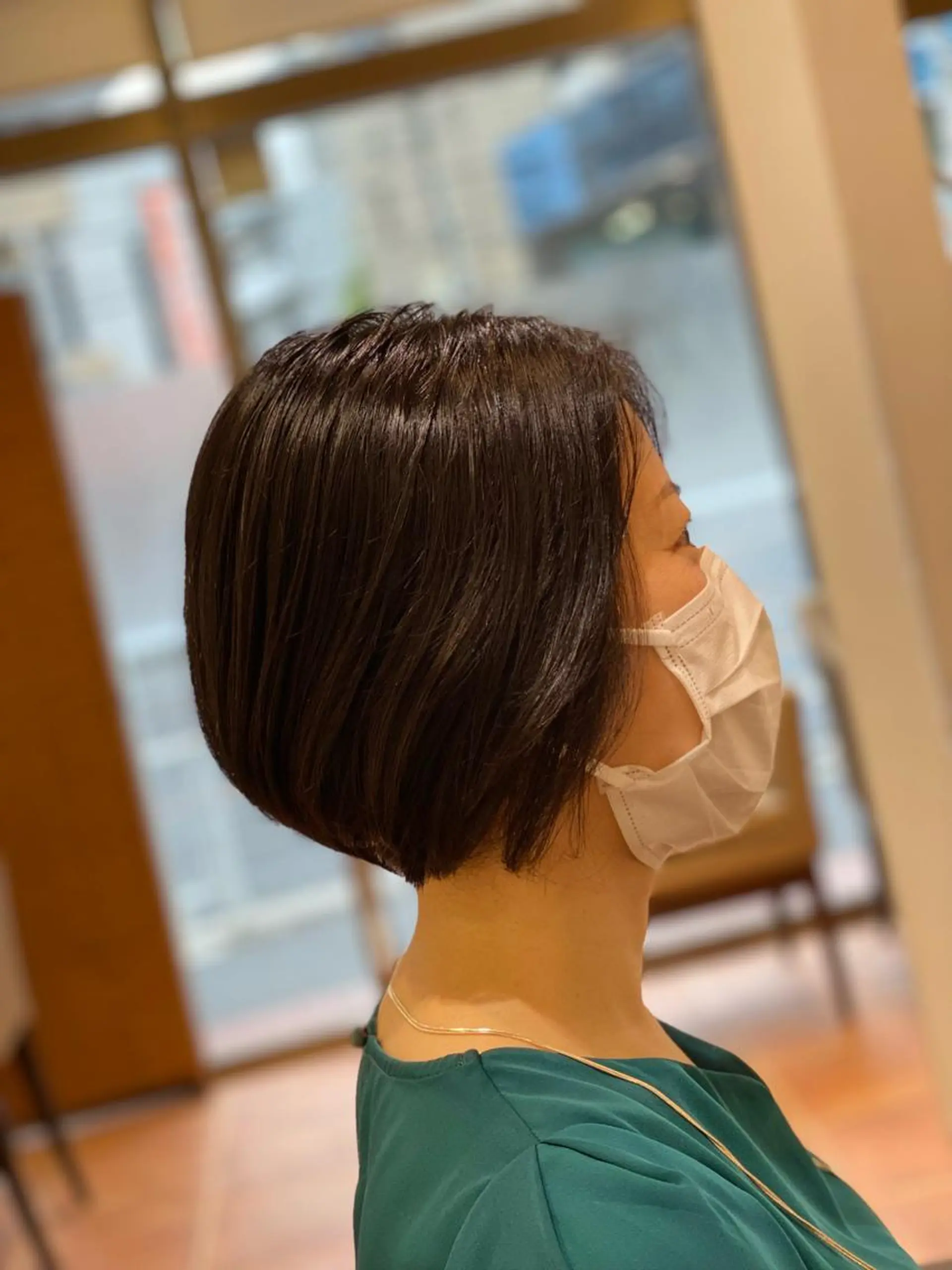 ショート ボブ ショートヘア 小顔カット トリートメント ☘️お悩み解決☘️ 岡部恒輝のヘアスタイル