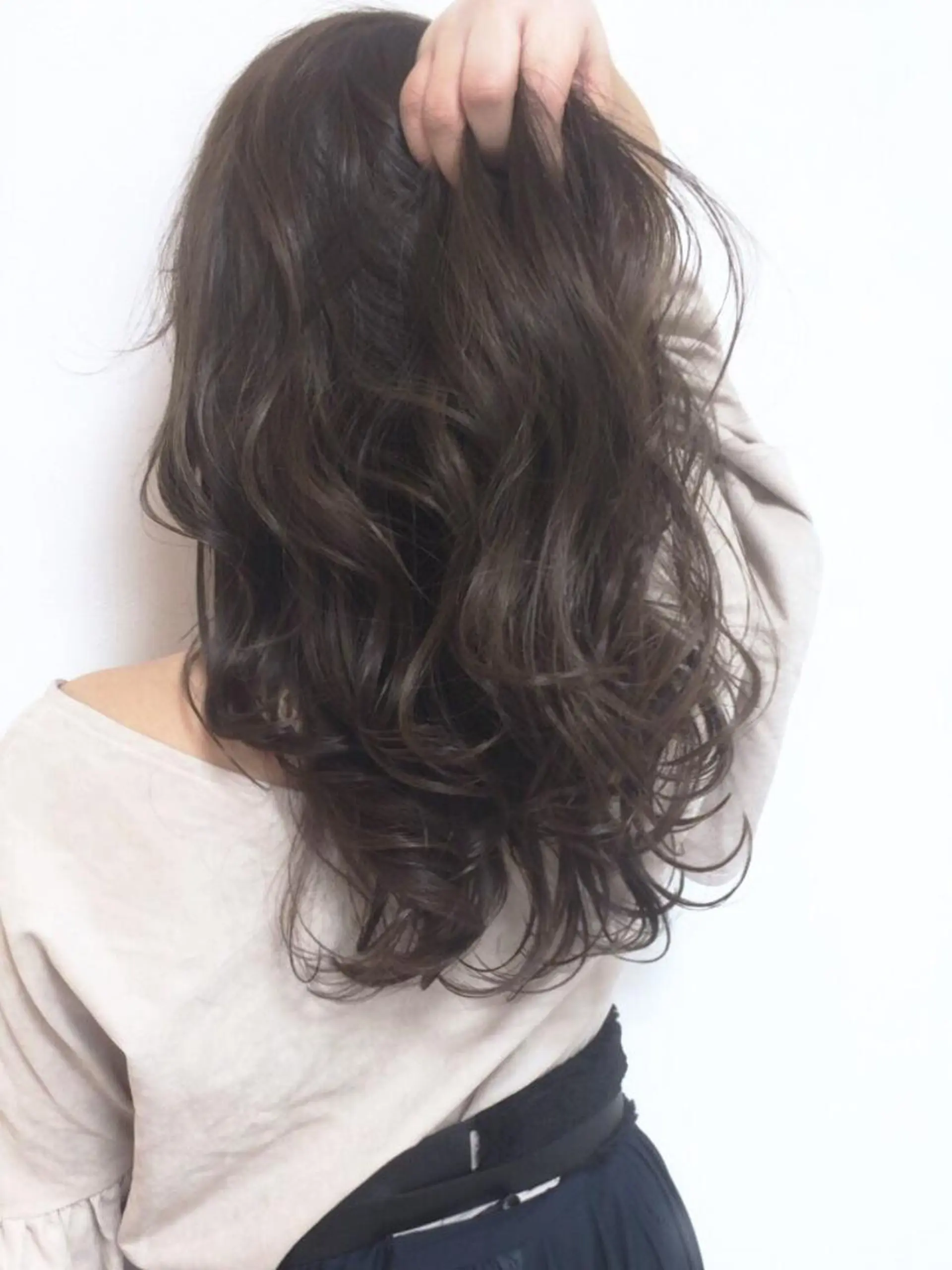 ロング カラー カット ヘアカラー トリートメント 🍀ナガヤマ ヒデアキ🍀のヘアスタイル