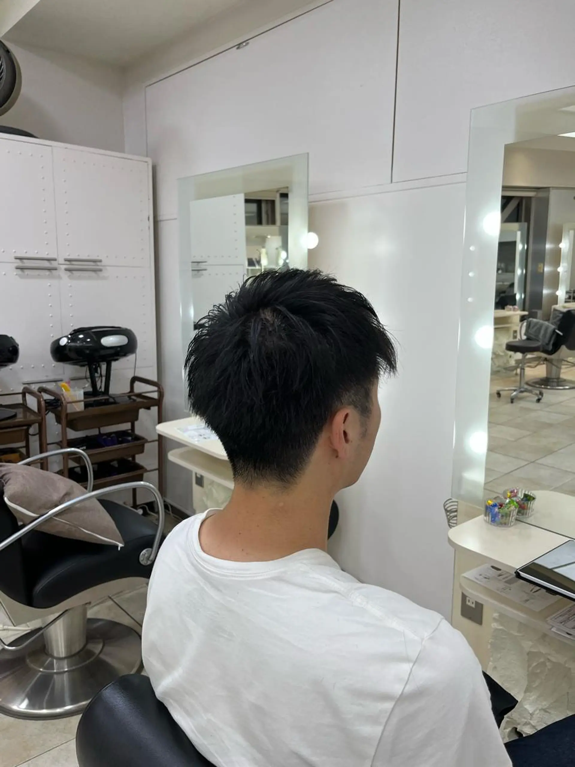 ショート 韓国レイヤー×モテ髪 /MITSUKI🤍のヘアスタイル