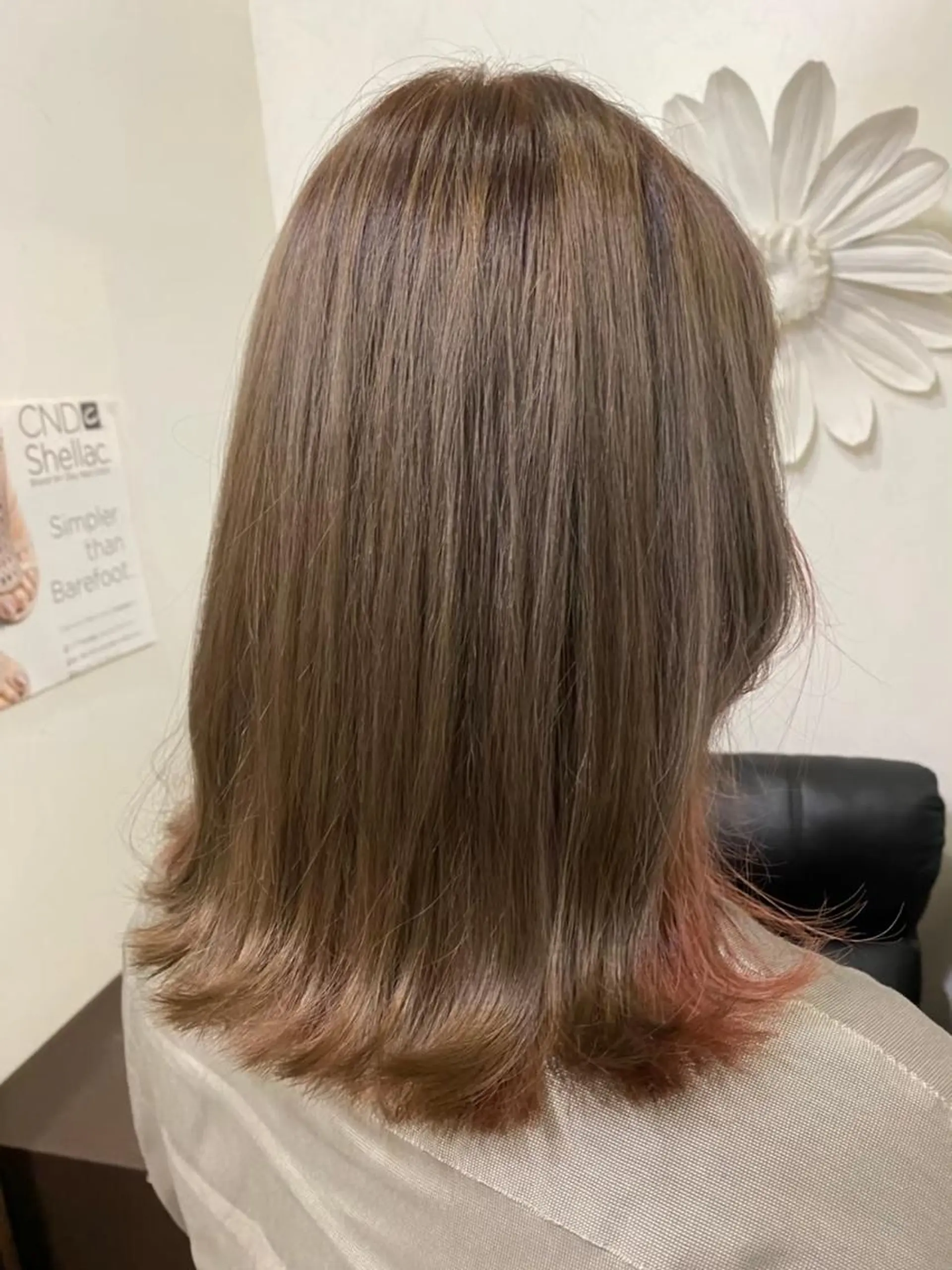 ロング 藤田  紀子のヘアスタイル