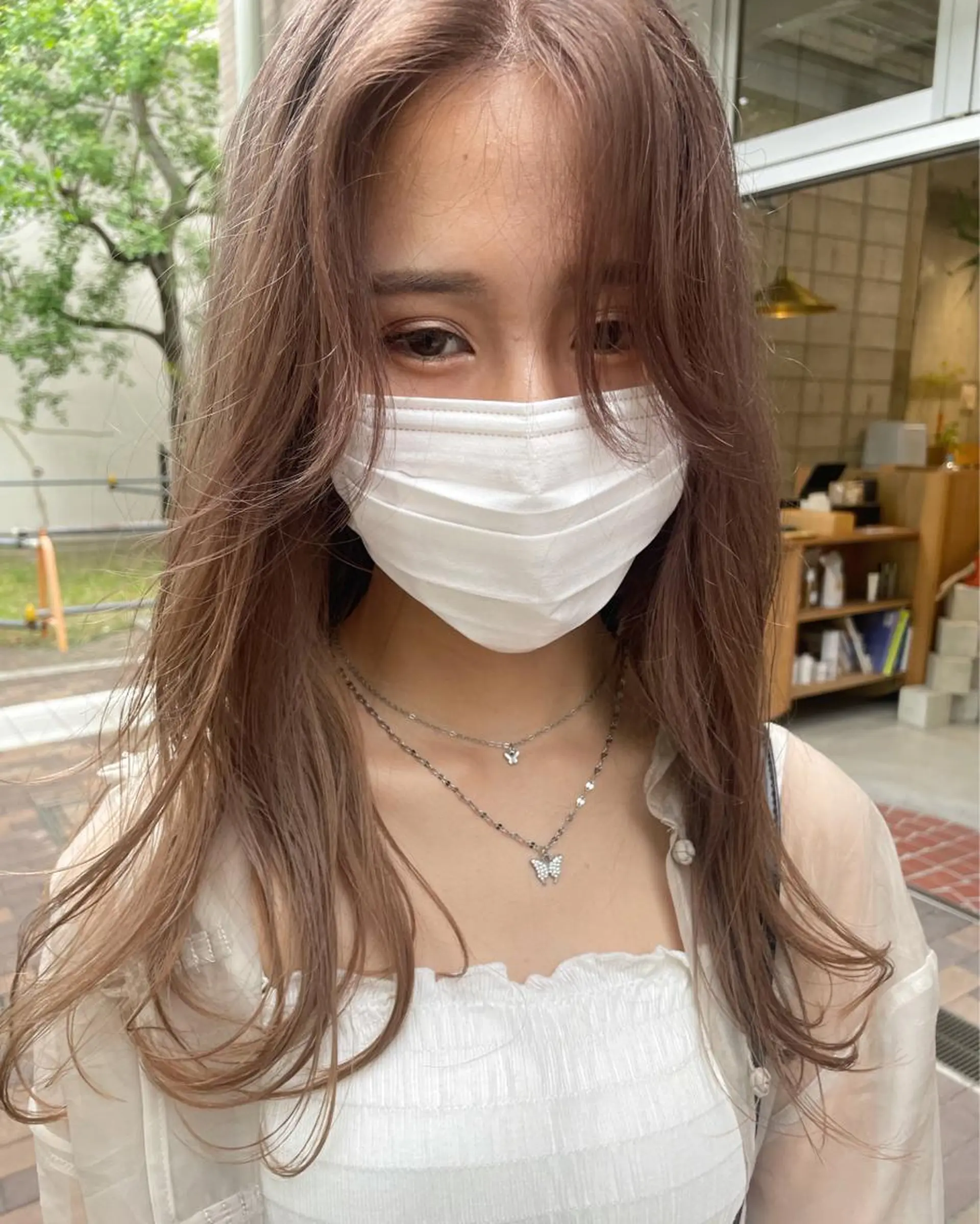 カラー wewe: momoeのヘアスタイル