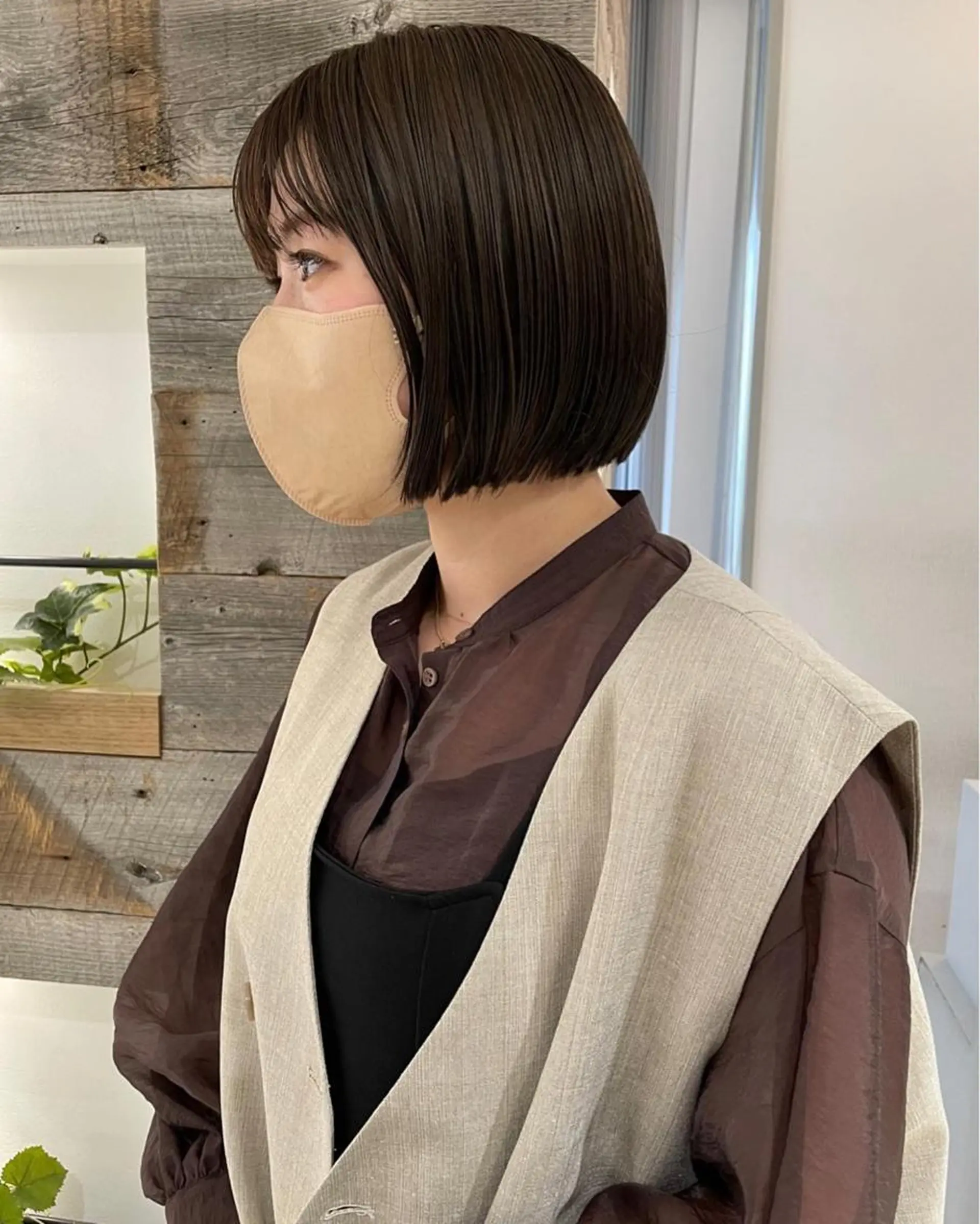 ショート カラー カット ヘアカラー トリートメント 村上雅人 ナチュラルモードのヘアスタイル