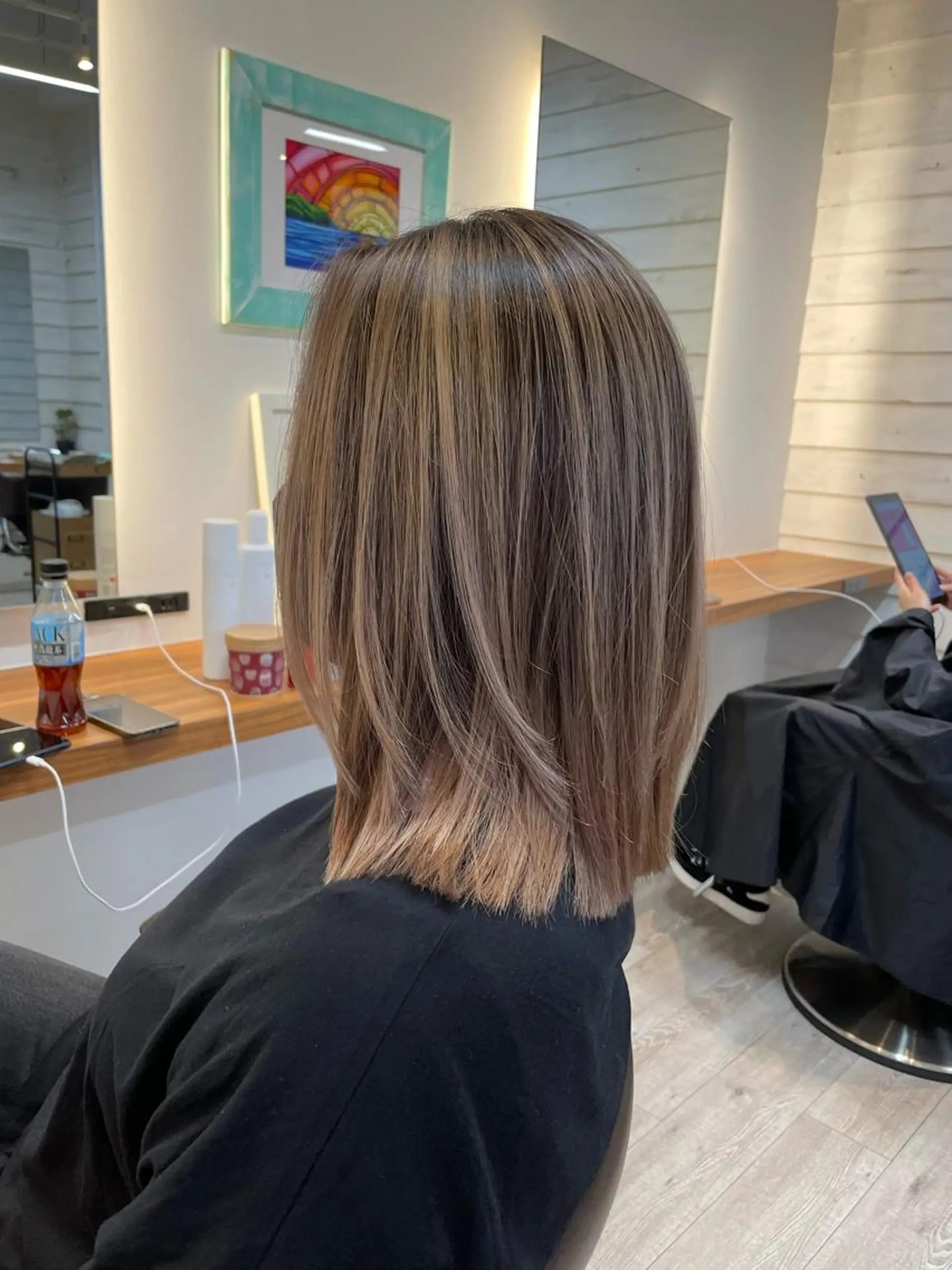 ミディアム カラー 【店長】大根 亮太のヘアスタイル