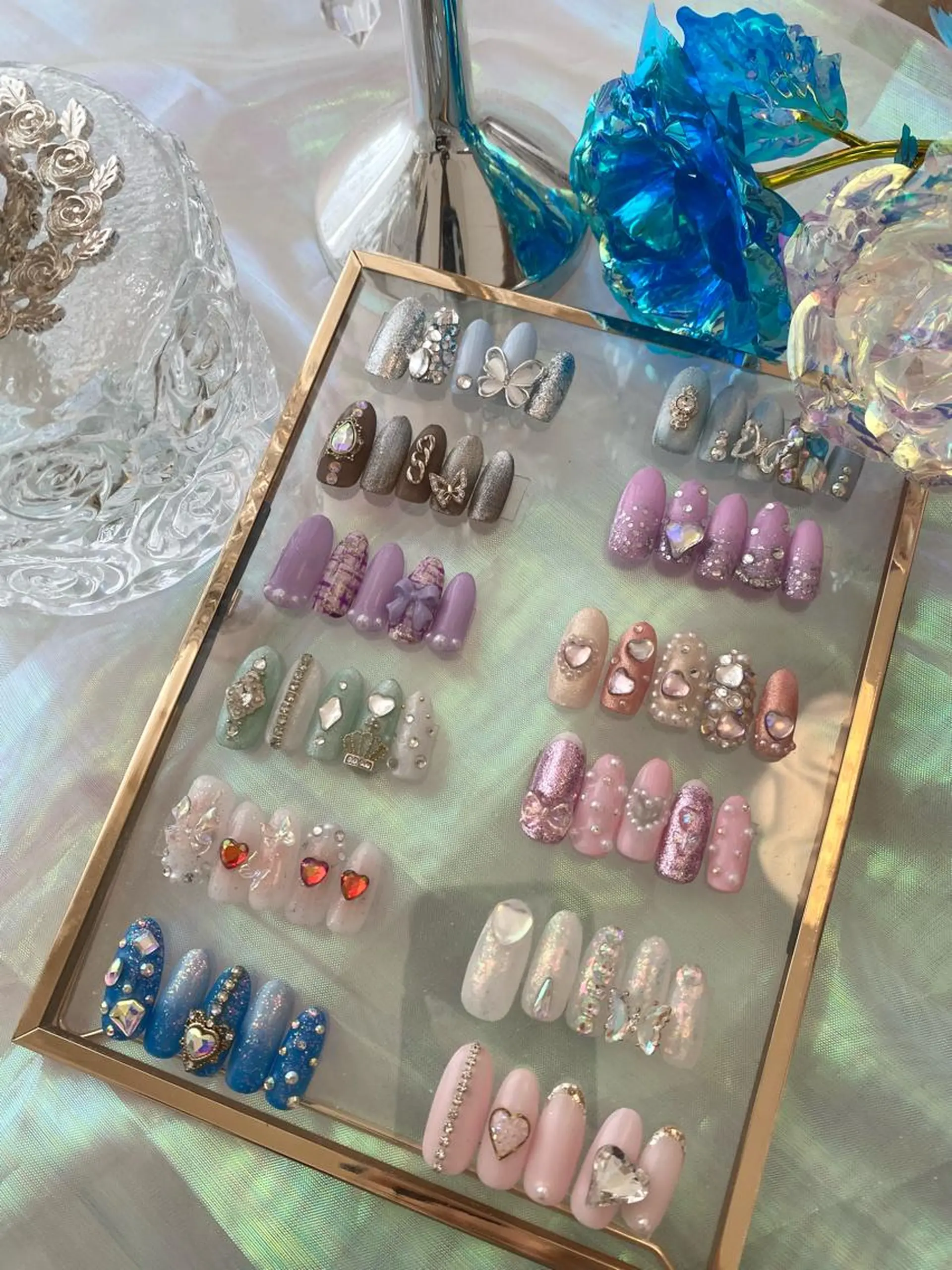 ネイル ハンドネイル CREVIO小美玉店 店長RIRIのネイルデザイン