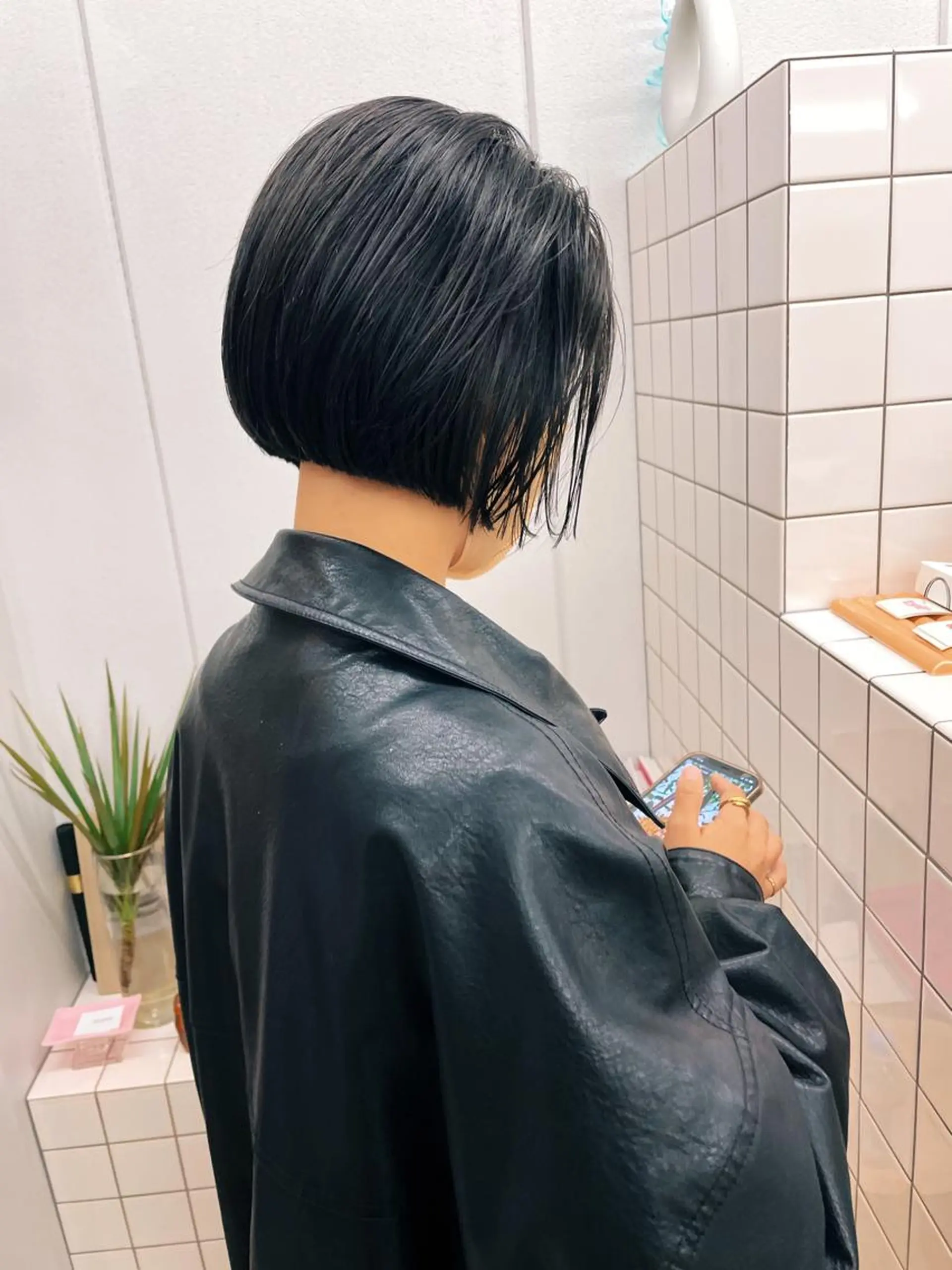 ショート カット ヘアカラー トリートメント 関 京磨のヘアスタイル