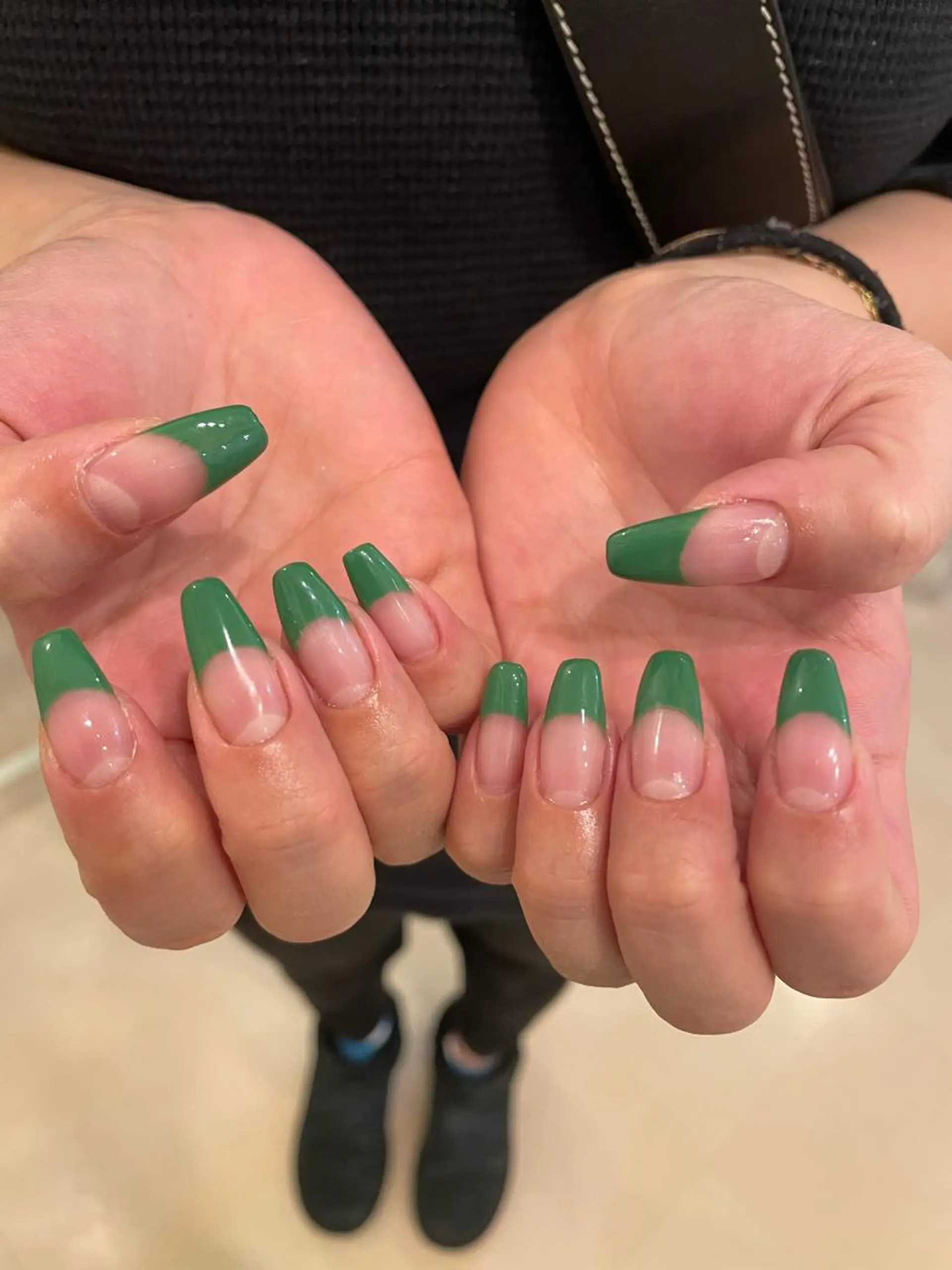 ネイル フレンチネイル diar blue 🩵ayanaのネイルデザイン