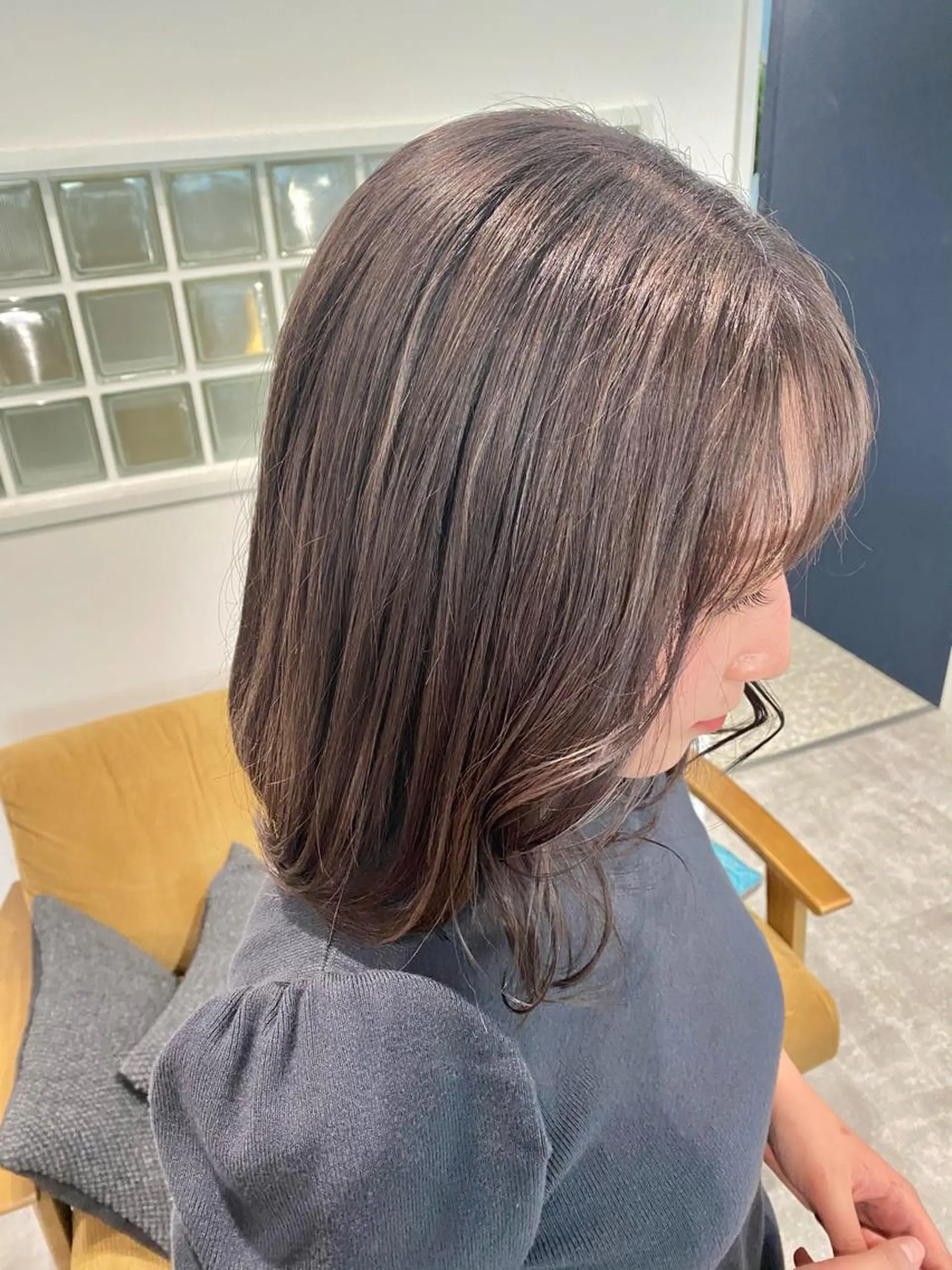 ミディアム カラー 【safric】 NAOのヘアスタイル