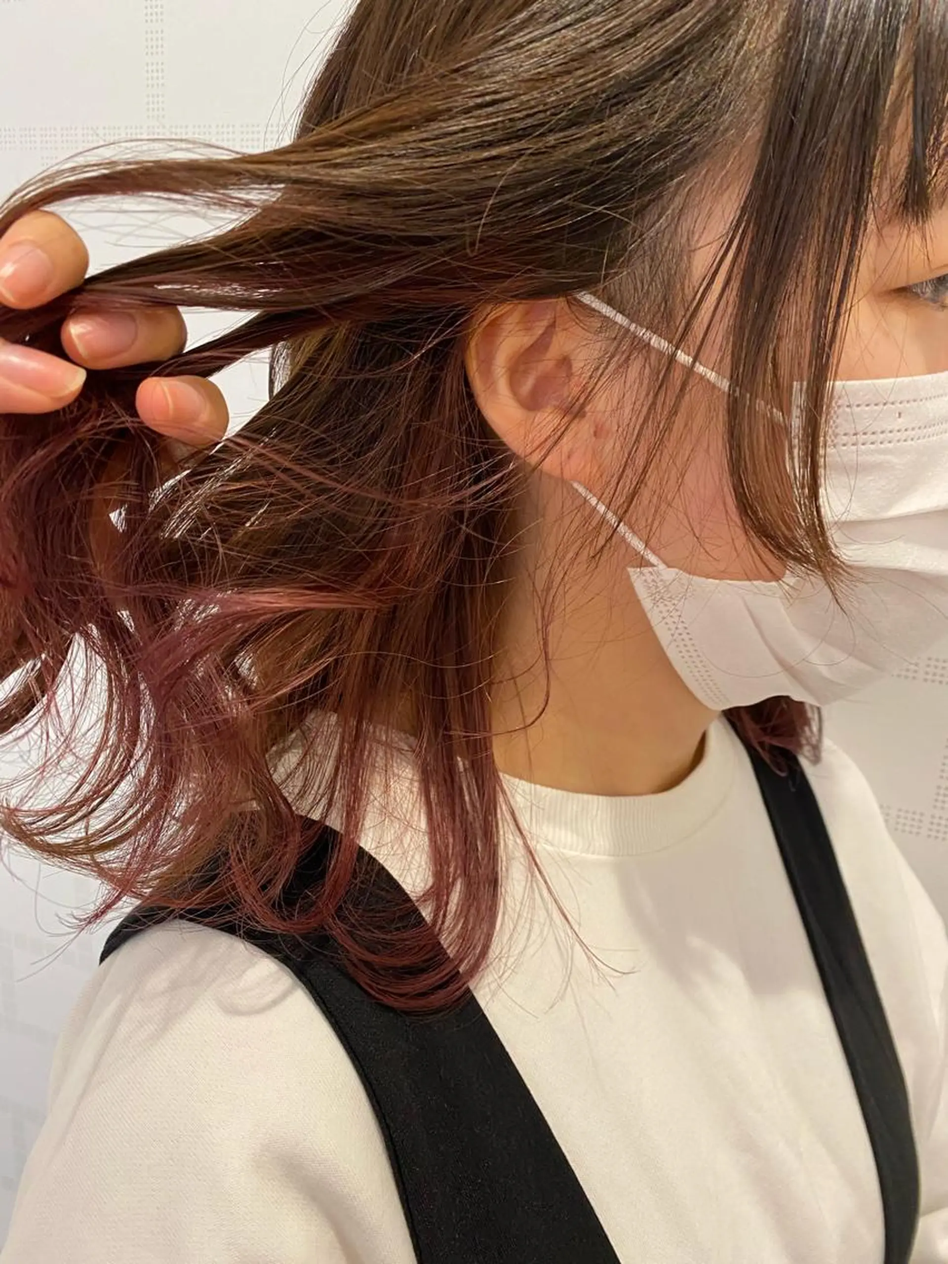 ミディアム カラー 透明感カラーブリーチ 🌼シゲモトアヤ🌼のヘアスタイル