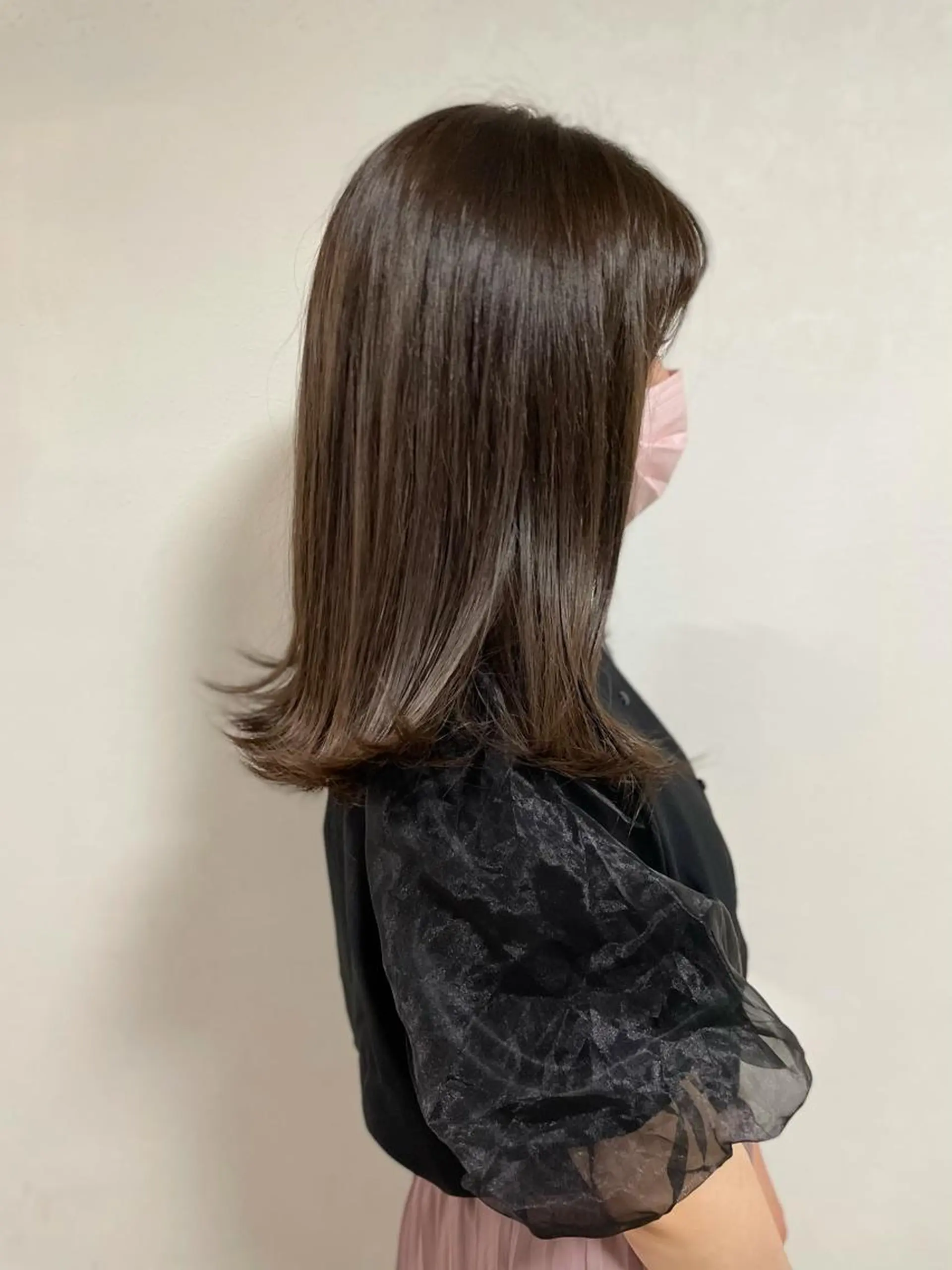 ミディアム 艶髪カラー& トリートメント　松村のヘアスタイル