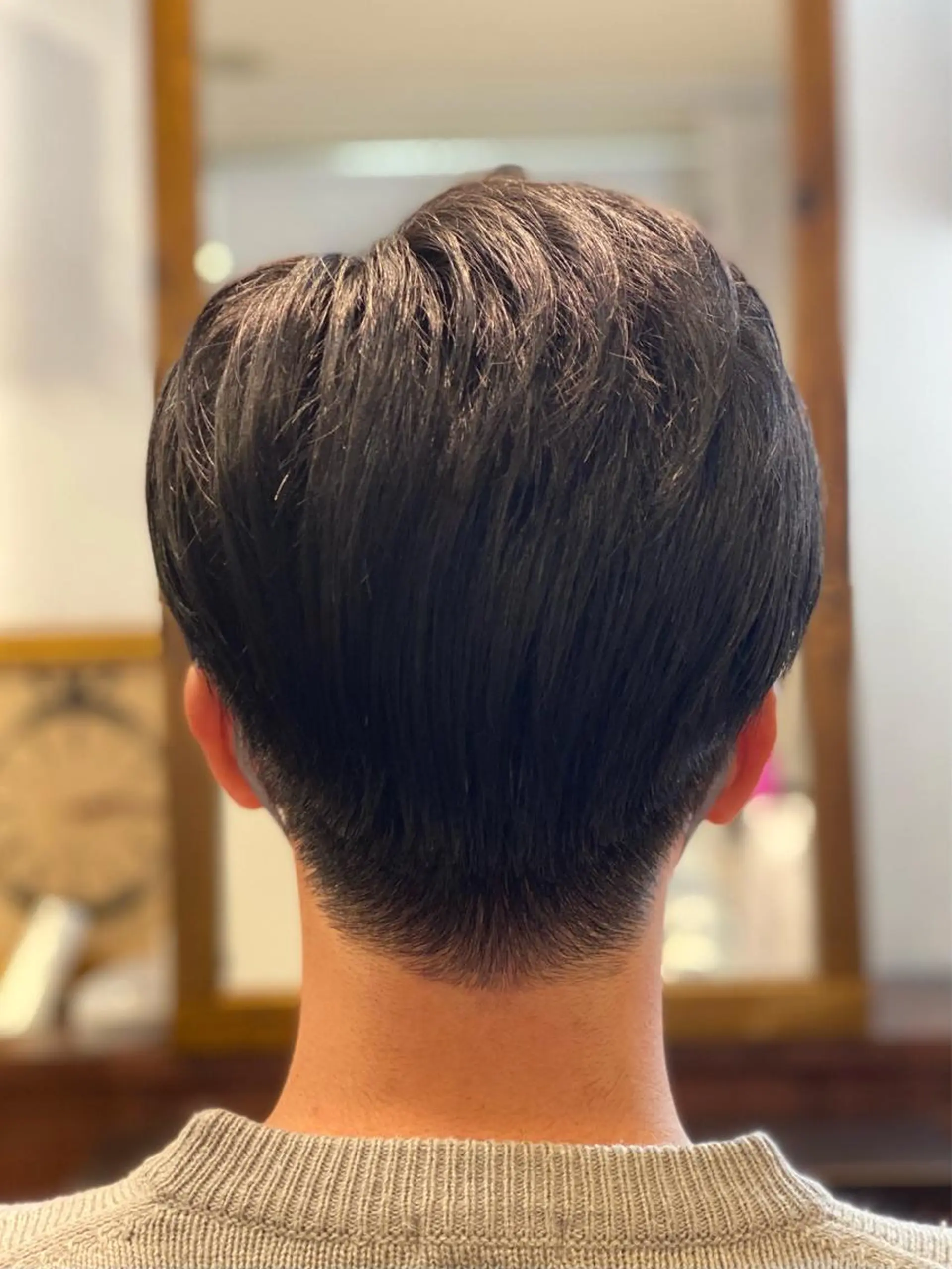 ミディアム メンズ ビジネス カット 元住吉プランツヘアー ☘️丸山☘️のヘアスタイル