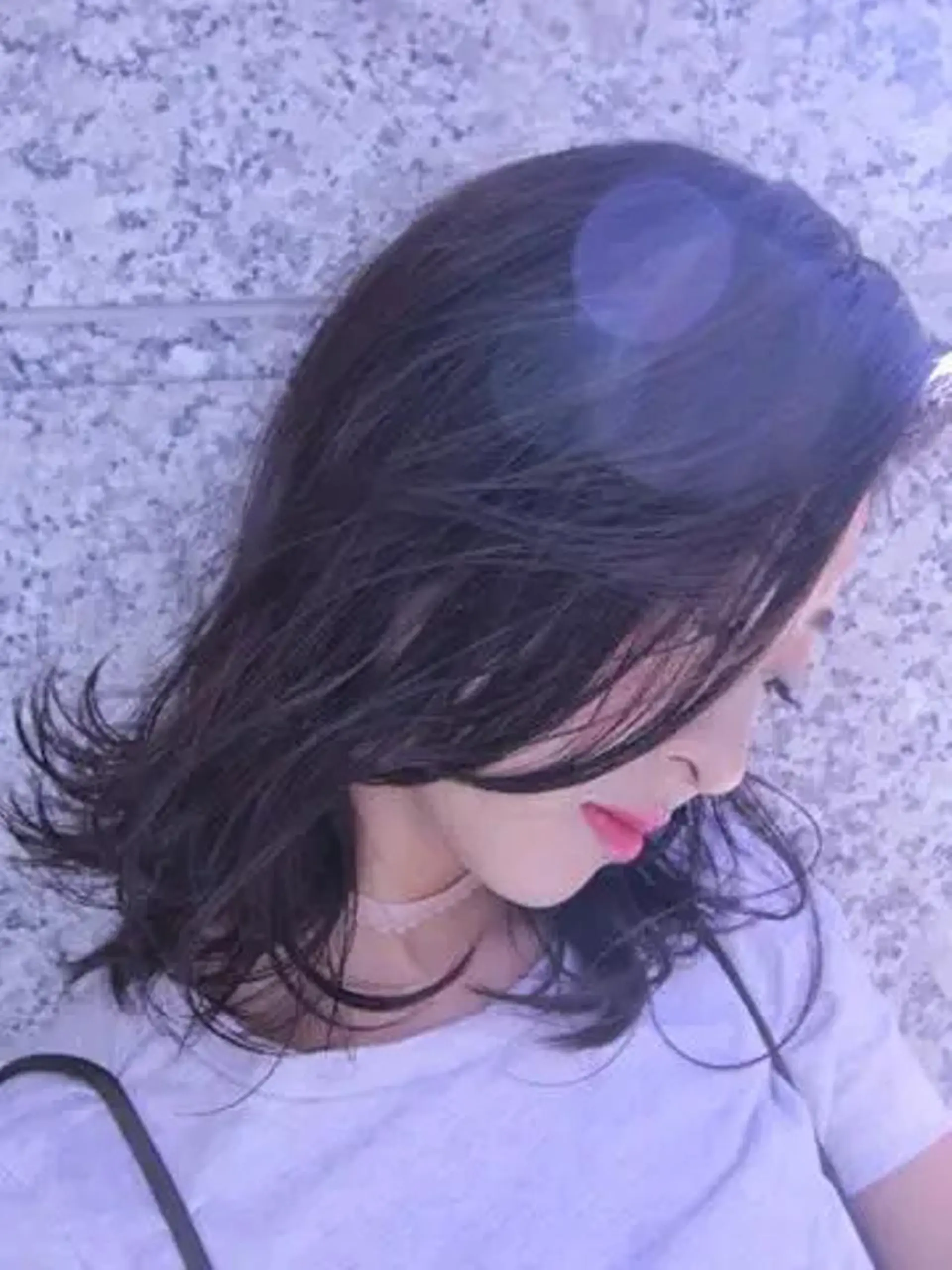 ミディアム 髪質改善ヘアエステ AND ONEのヘアスタイル