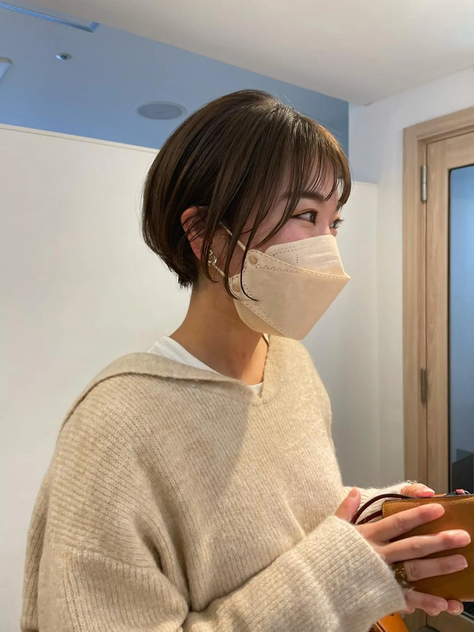 ショート カット ヘアカラー 大迫 江梨のヘアスタイル