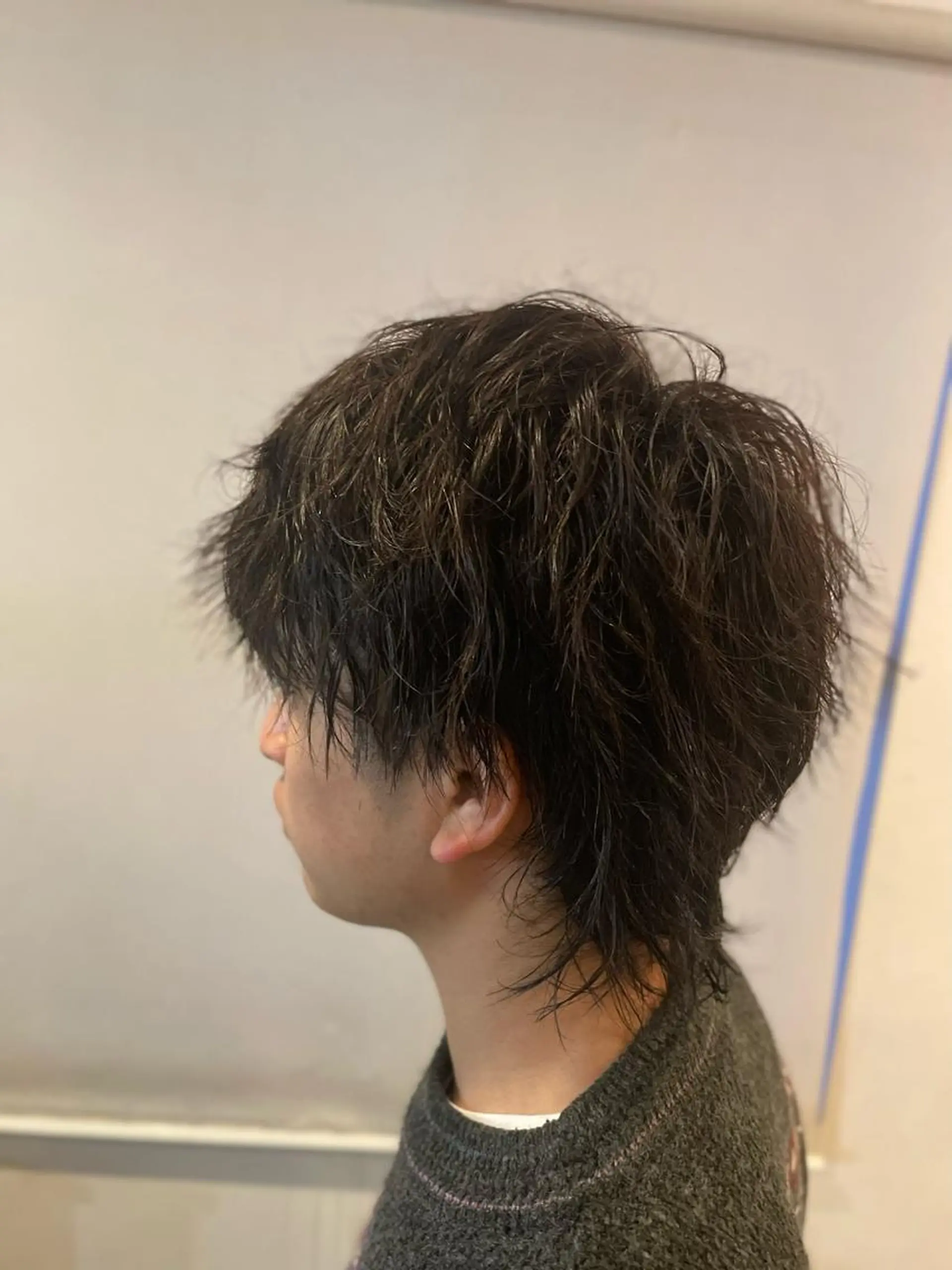 ミディアム パーマ 伊丹Pilina 山田のヘアスタイル