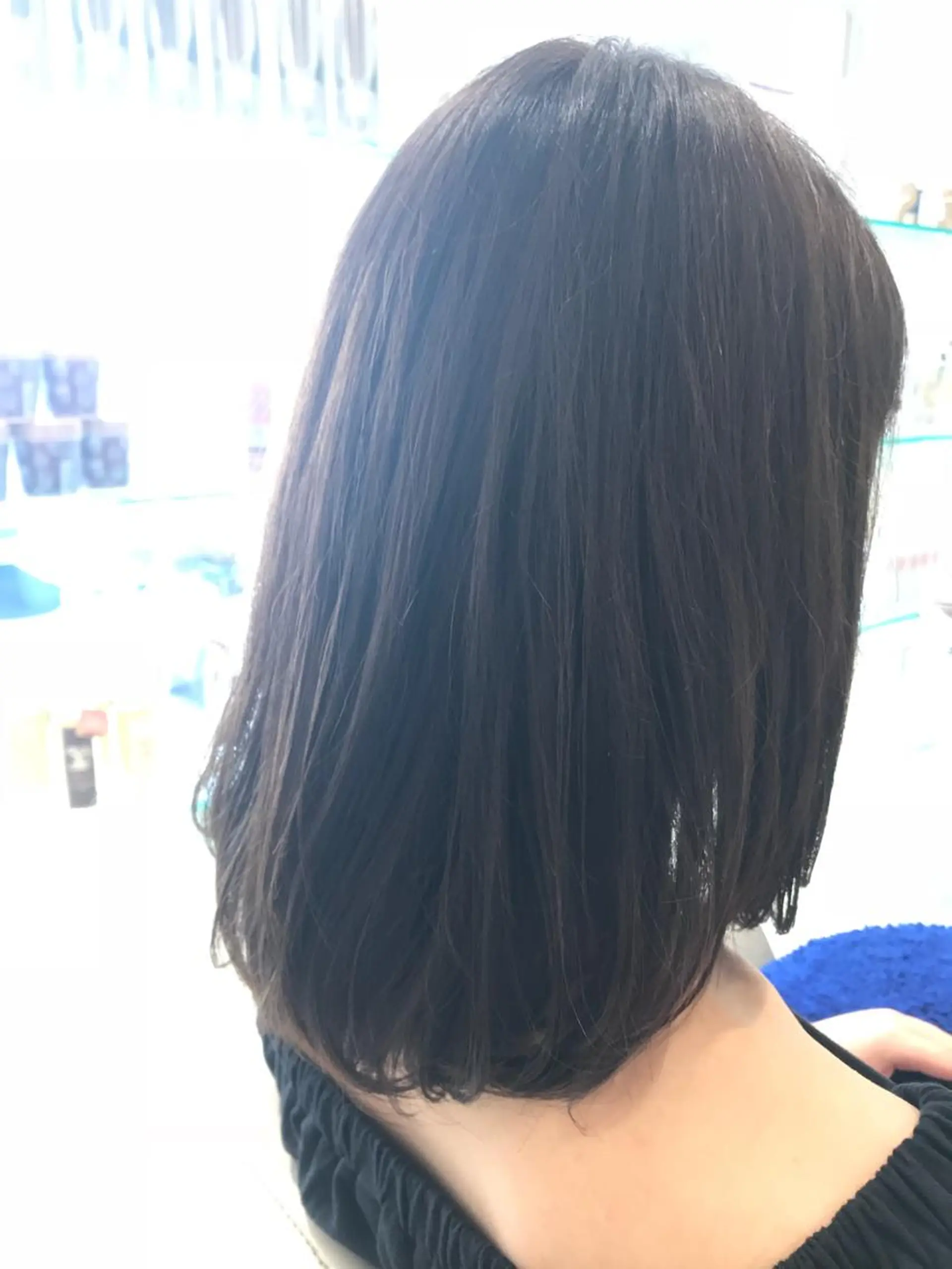 ミディアム カラー ヘアカラー トリートメント EnBlesS西宮 マンツーマン神道有基のヘアスタイル