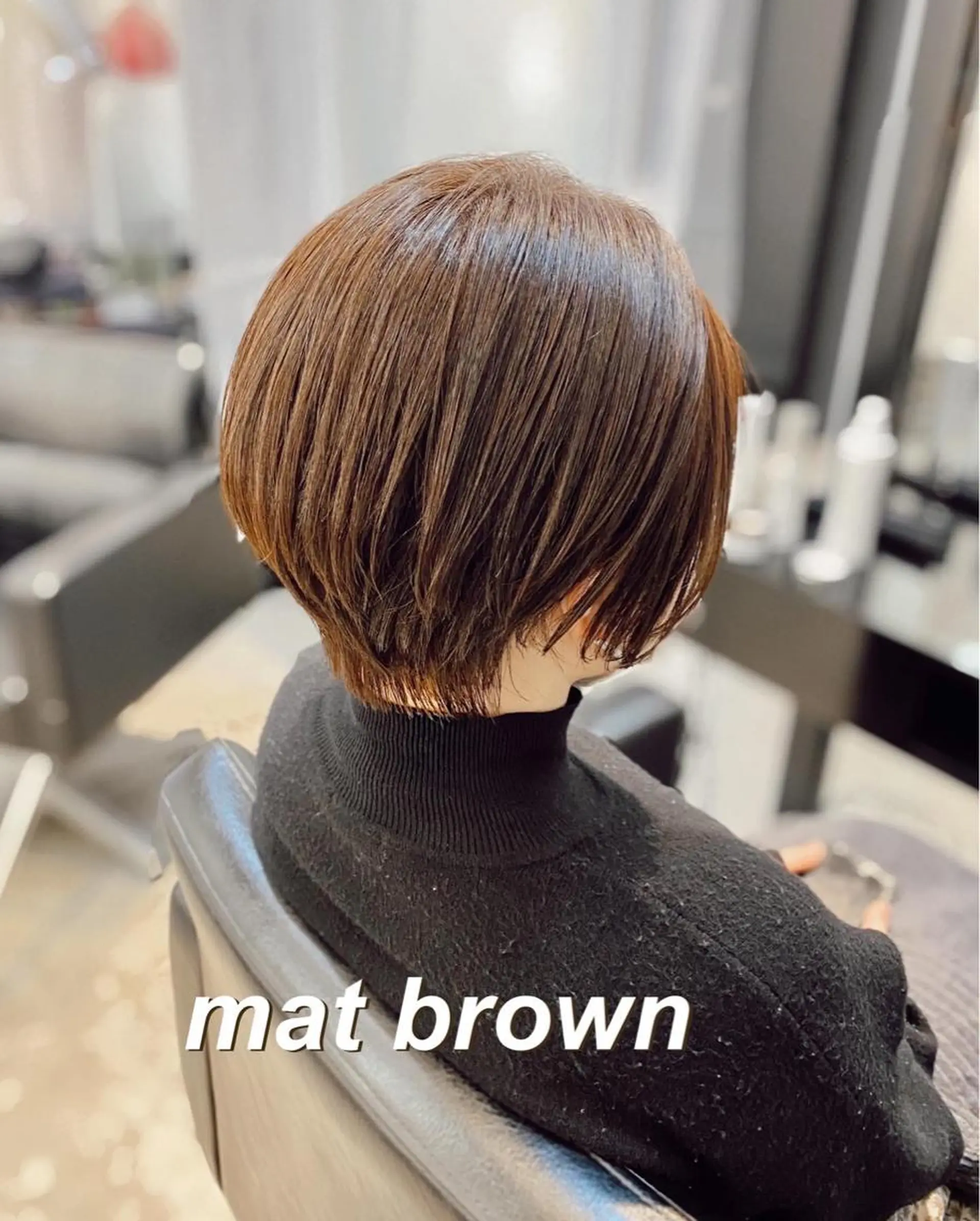 ショート くせ毛 ショートヘア 縮毛矯正 高橋胡桃🪽 ディレクターのヘアスタイル