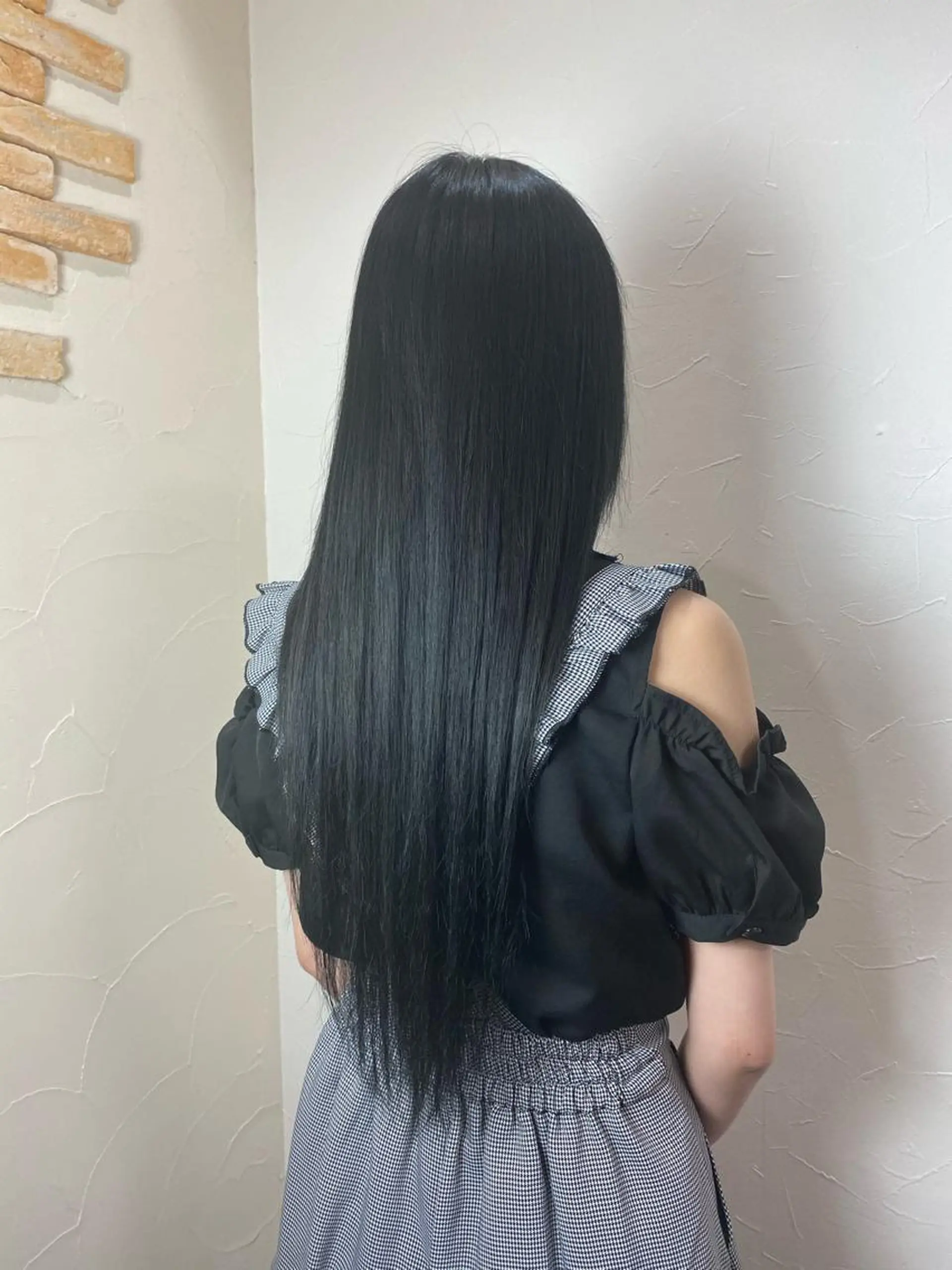 ロング 縮毛矯正 シャローネ池袋 【れいな】のヘアスタイル