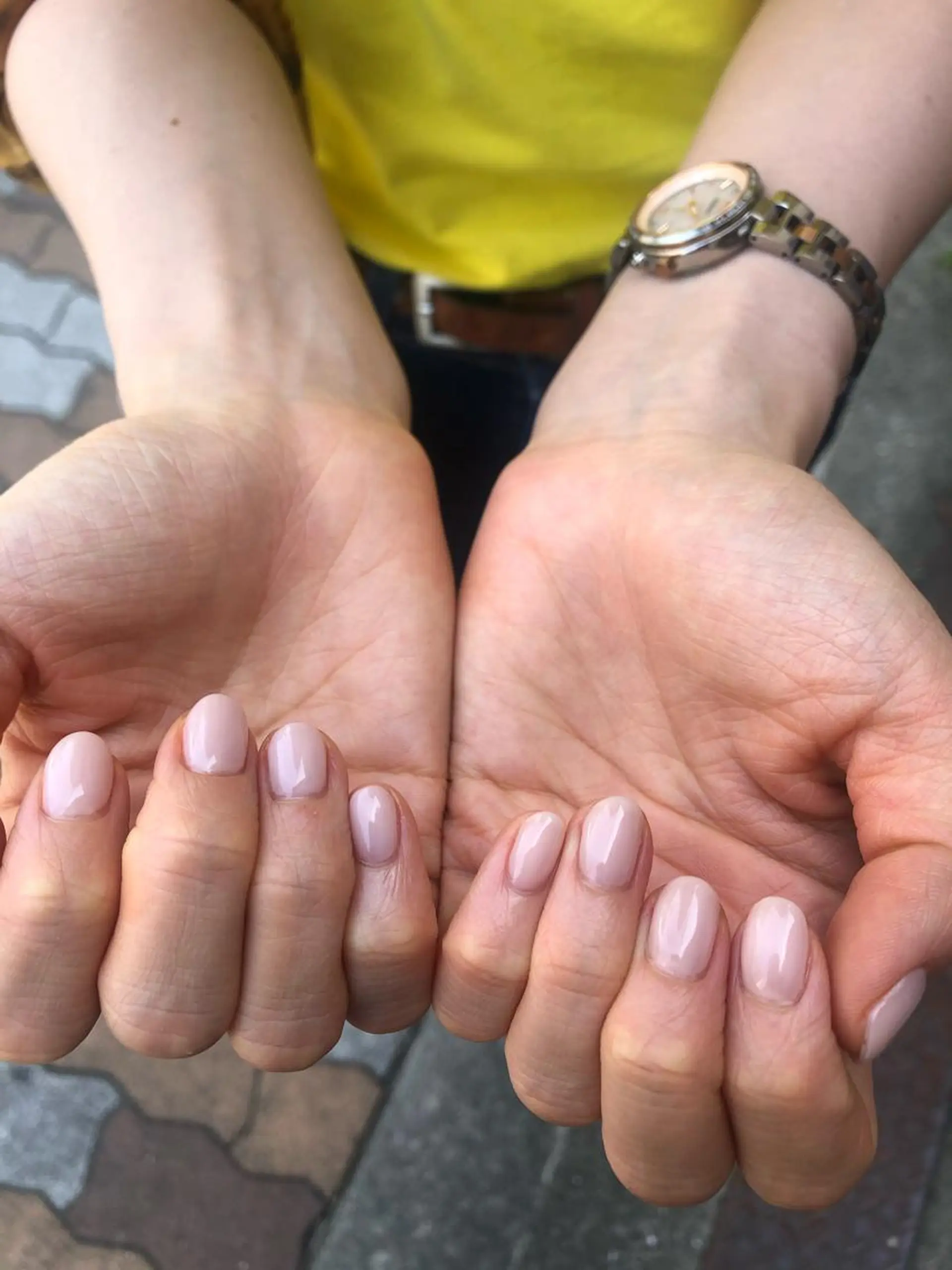 ネイル ワンカラーネイル ハンドネイル Nakano Kanaのネイルデザイン