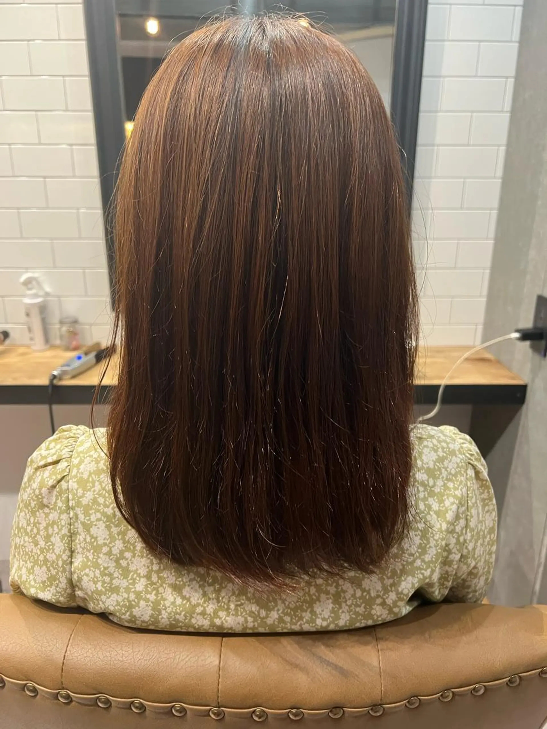 セミロング 菅 康志のヘアスタイル