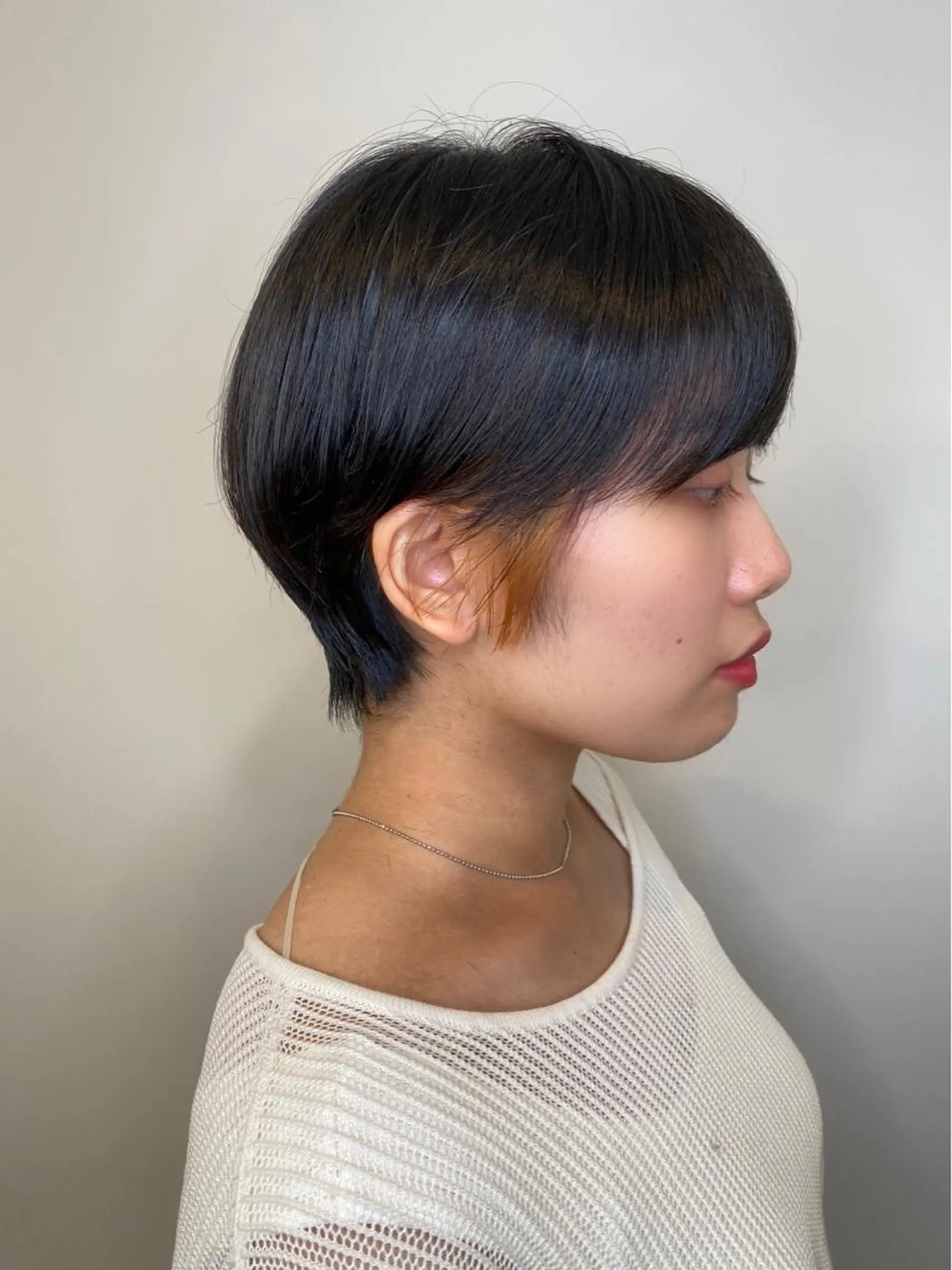 ショート カラー レイヤーカットのプロ 大人ヘア宮森貴志のヘアスタイル