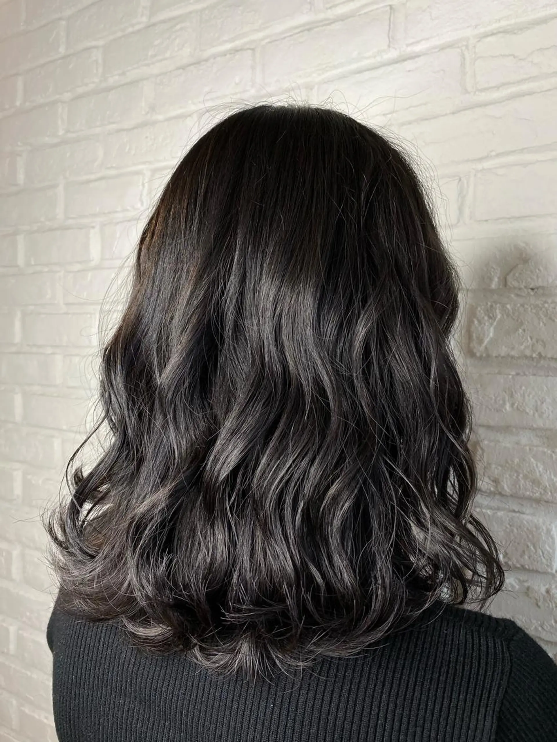 セミロング ママ美容師🧸谷山 潮音/ReFa取扱店のヘアスタイル