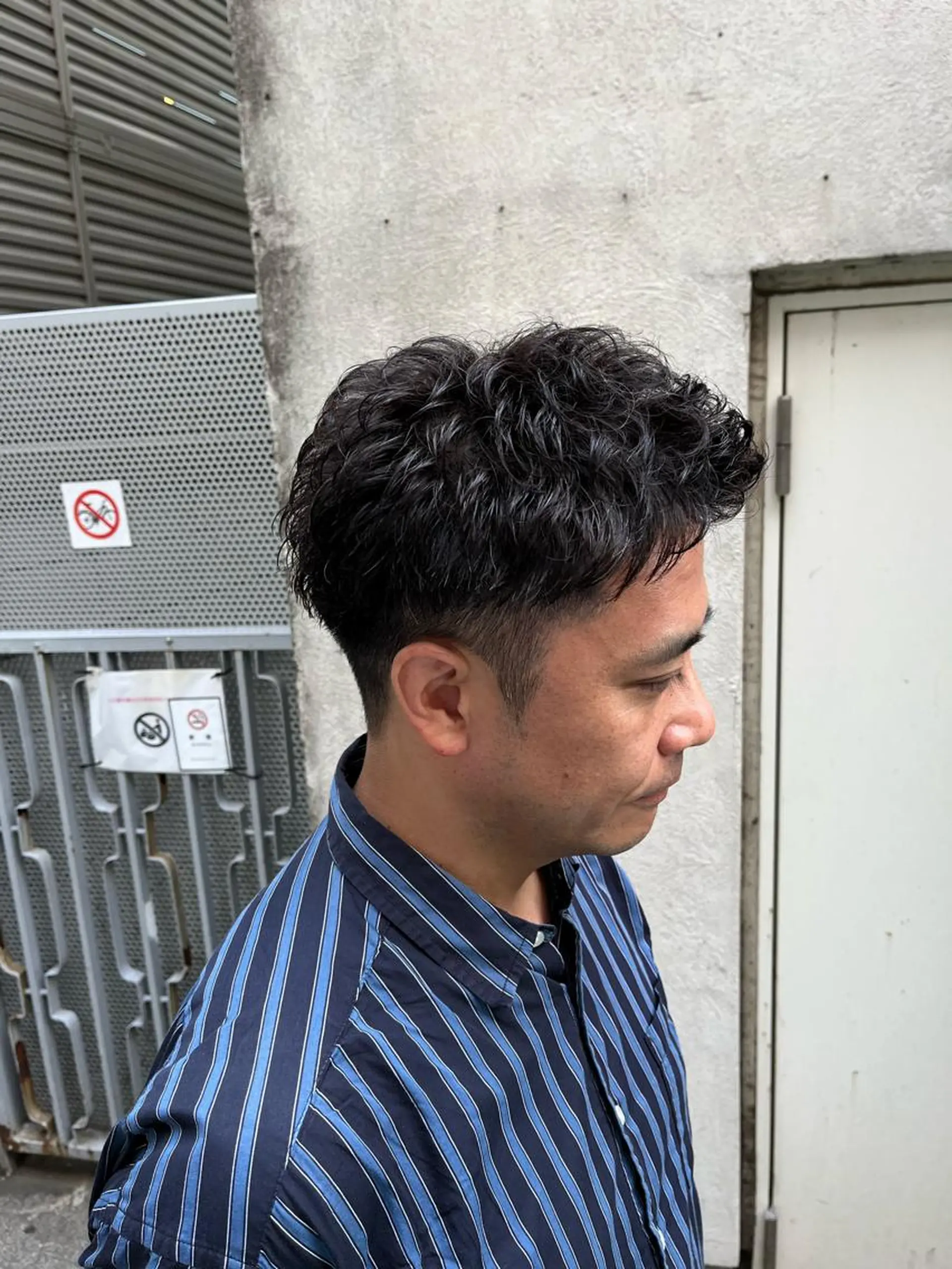 ショート パーマ メンズ 🏆メンズヘア特化 🥇代表りんぺーのヘアスタイル