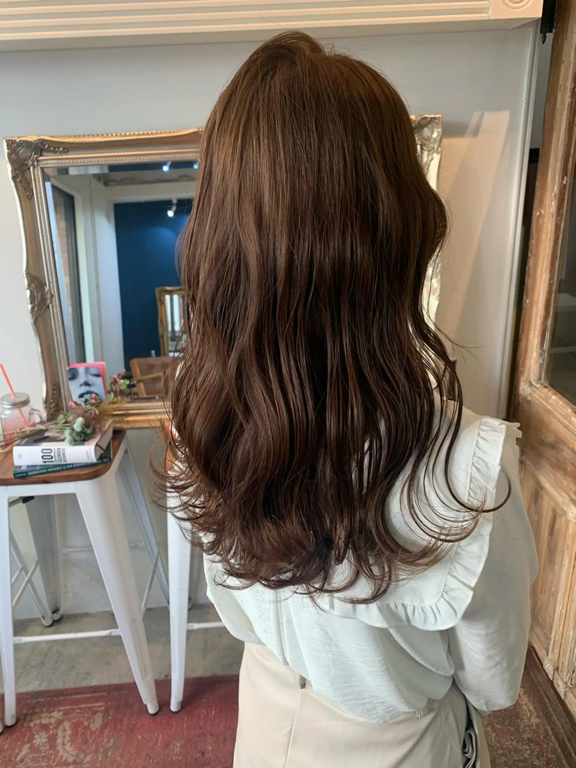 セミロング アッシュ ヘアカラー トリートメント ヘッドスパ ヘアセット 大宮/山口 竣也のヘアスタイル