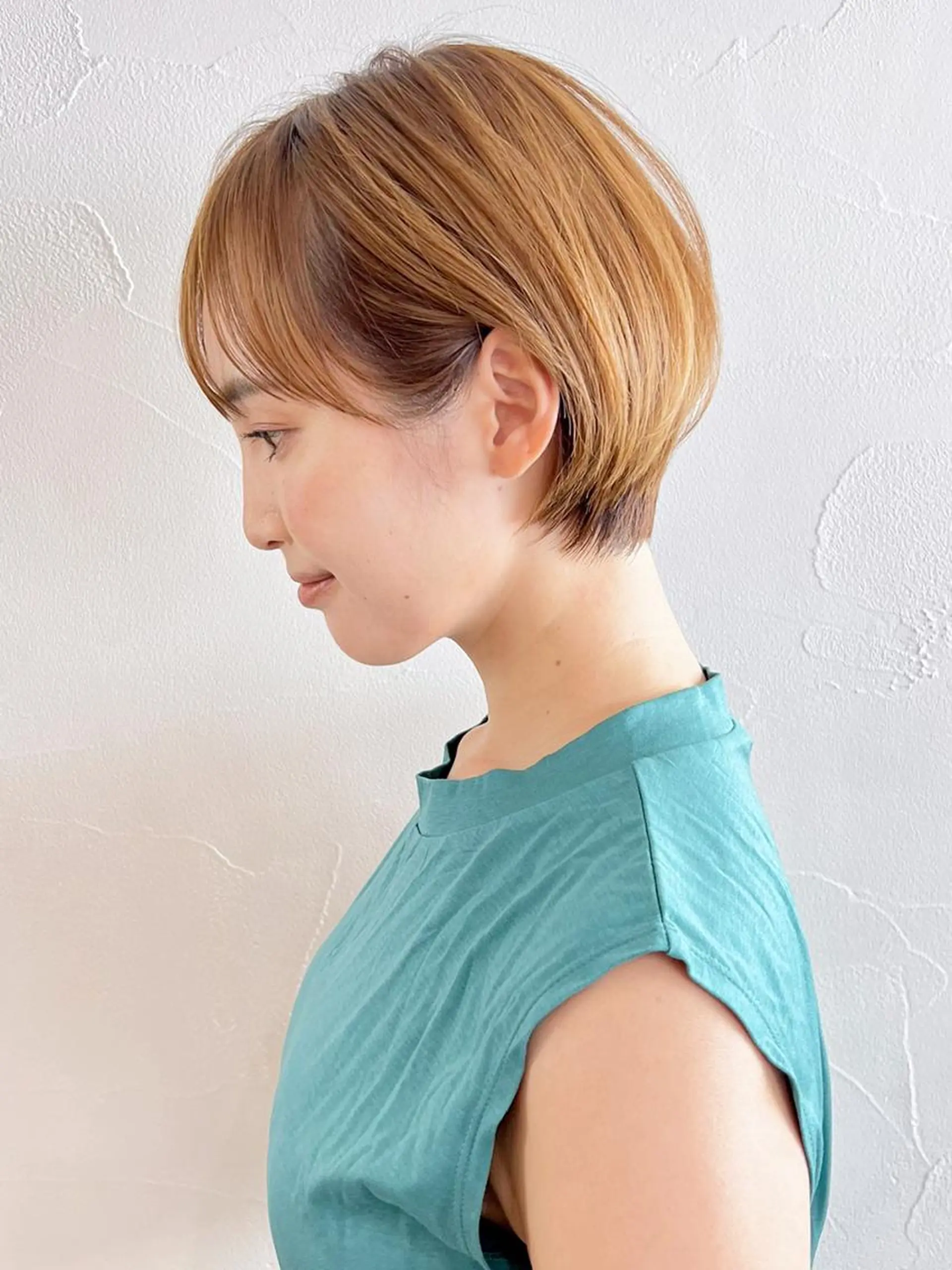 ショート カラー パーマ ヘアアレンジ ショートヘア カット ヘアカラー トリートメント ITbyALBUM 中野店のヘアスタイル