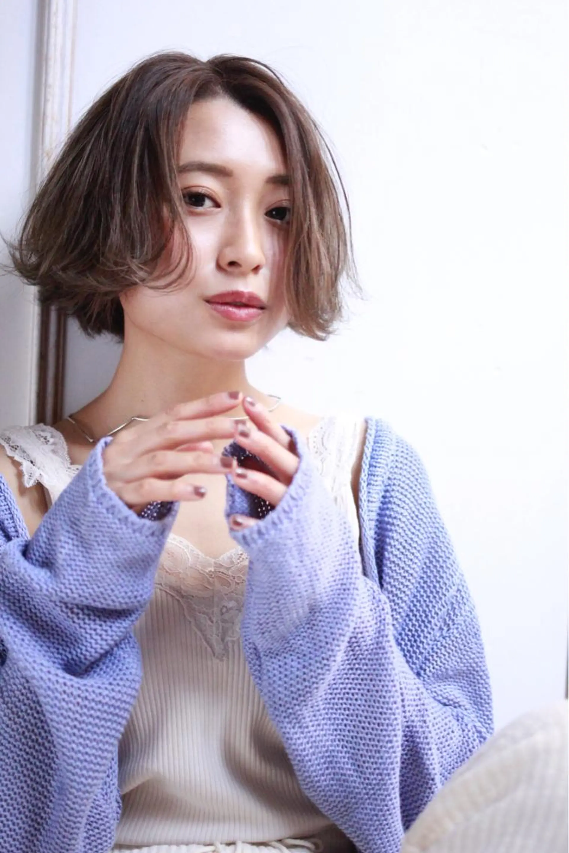 ショート カラー 髪質改善/縮毛矯正/ トリートメント/庭田のヘアスタイル
