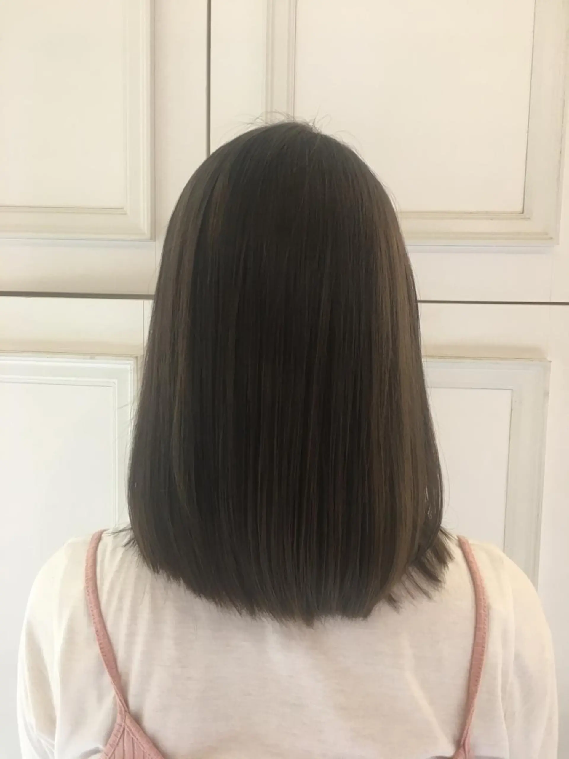 ミディアム 田中 未澪のヘアスタイル