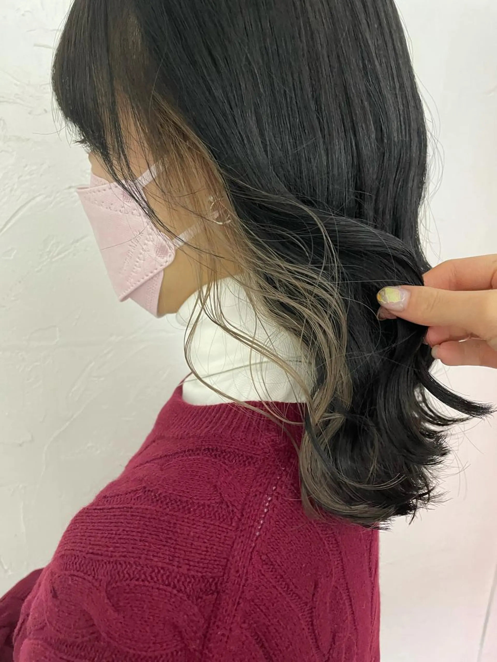 カラー 🪞韓国🤍大人っぽ 艶髪🤍FRUITSのヘアスタイル