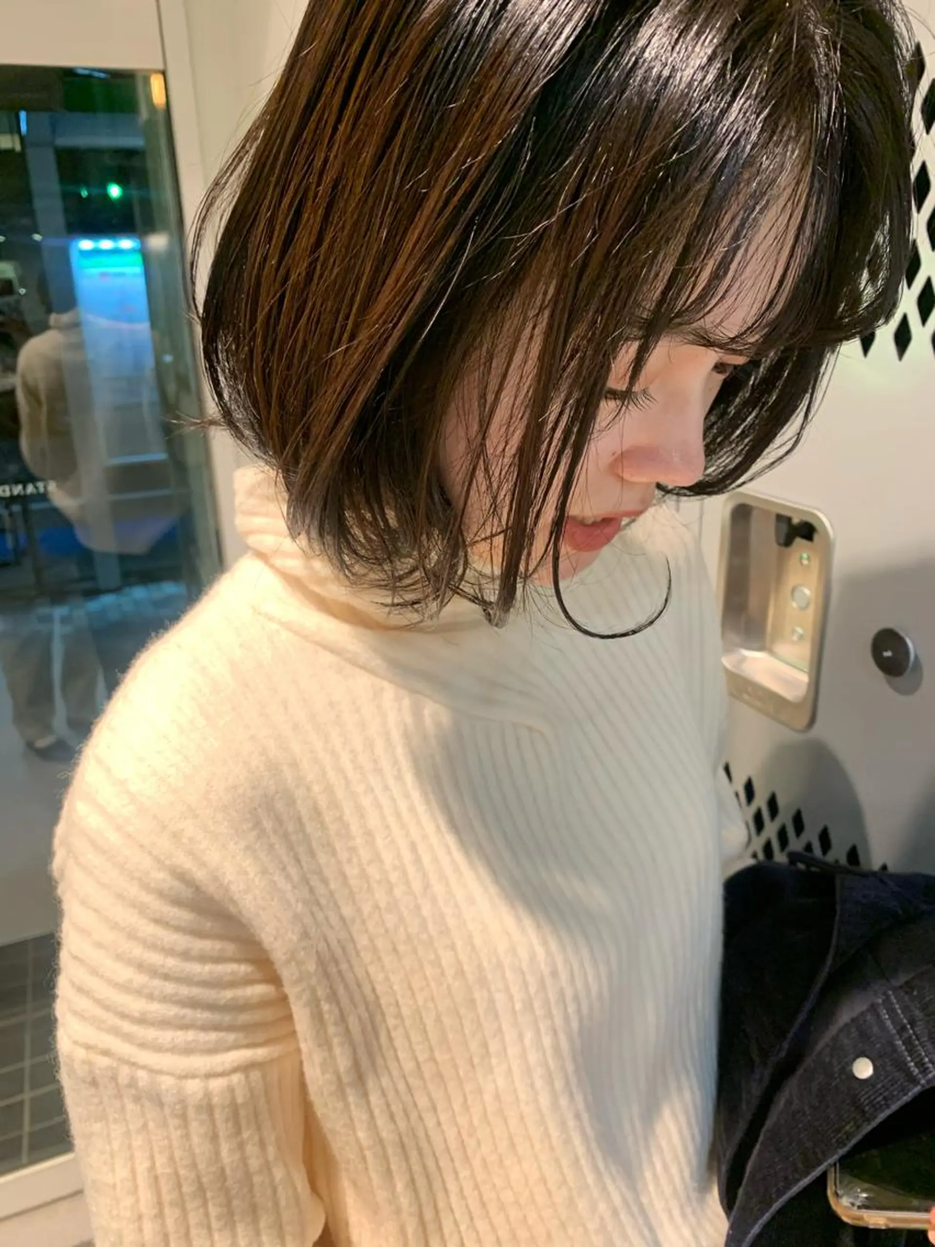 ショート カラー ヘアアレンジ 縮毛矯正 トリートメント nishi fuyumiのその他イメージ