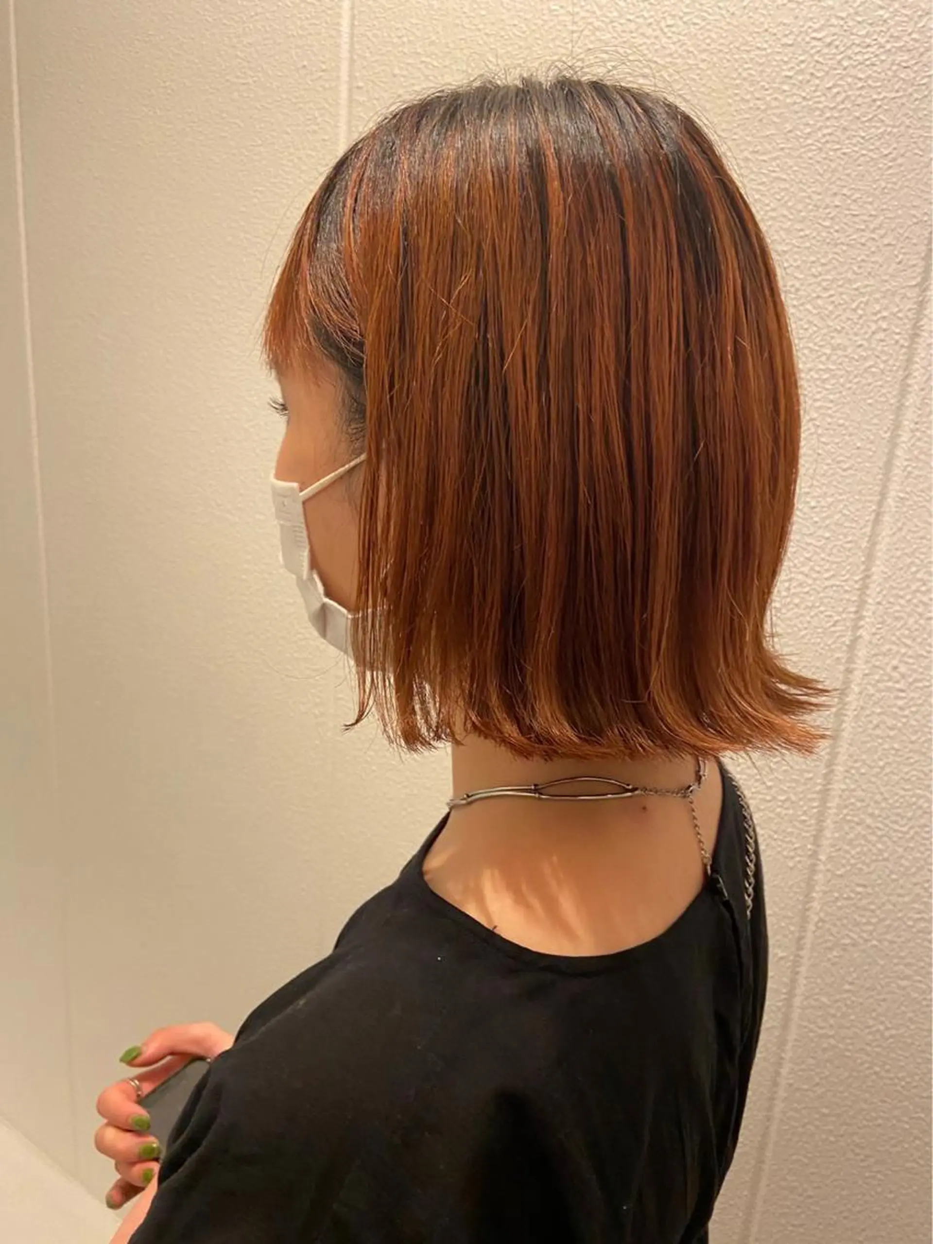 ミディアム カラー 大阪/梅田すぐ /パーマ落とし専門店のヘアスタイル