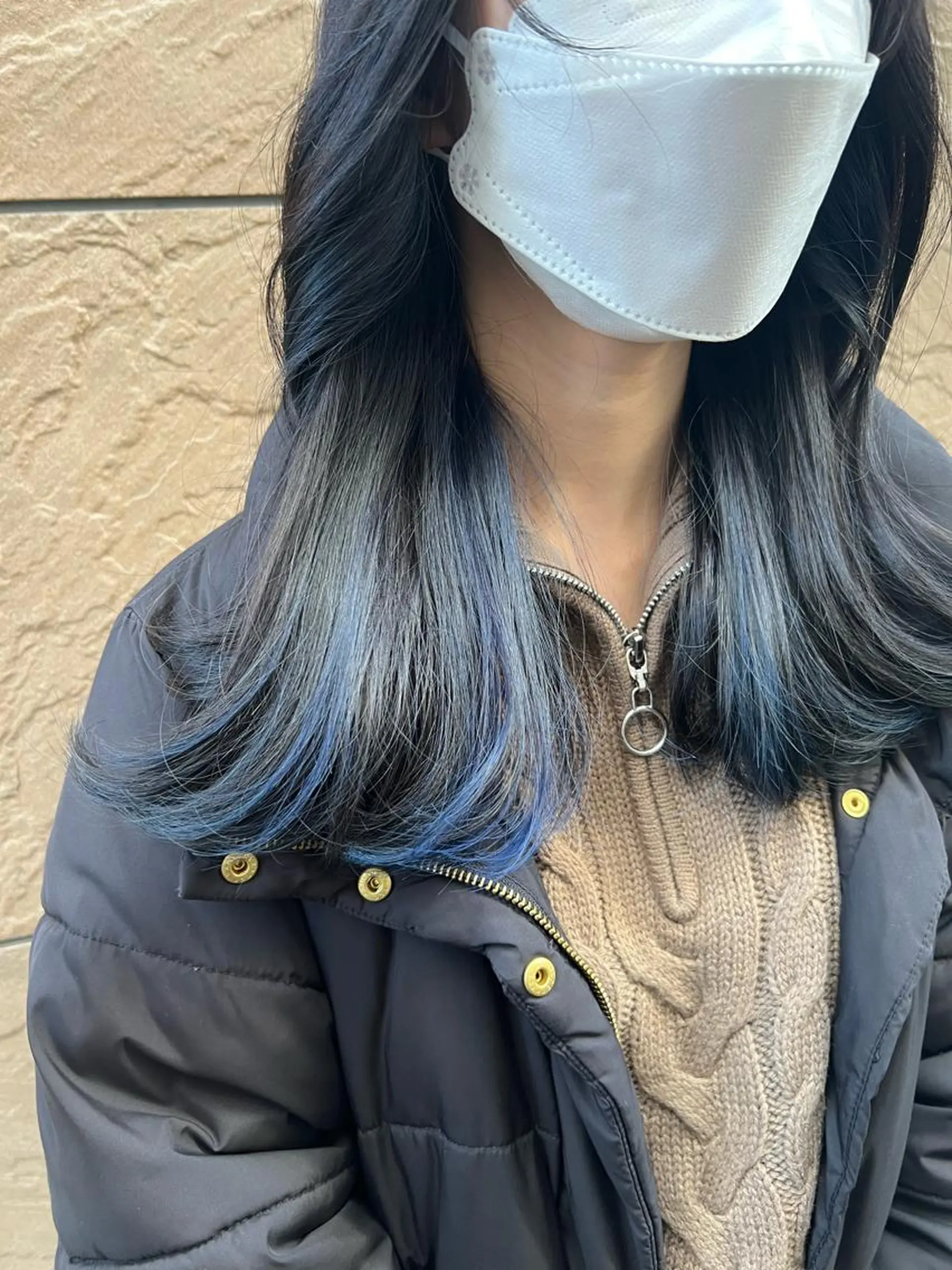 ミディアム カラー インナーカラー 鈴木結花/立川美容師 /お悩み解決型美容師のヘアスタイル